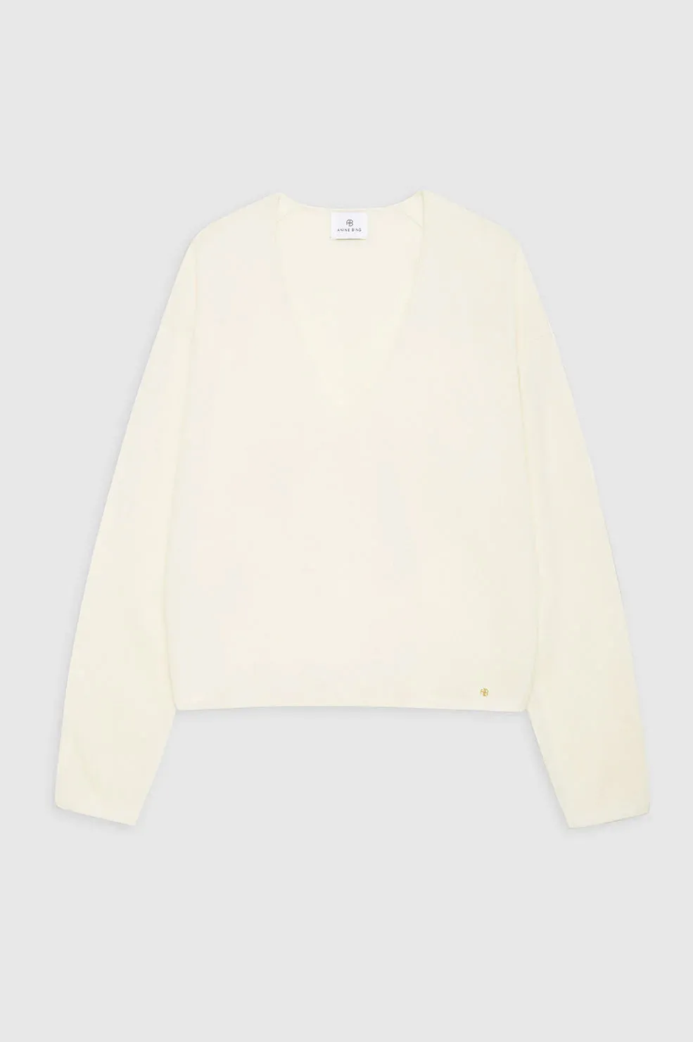 AB Athena Sweater - Ecru Cashmere