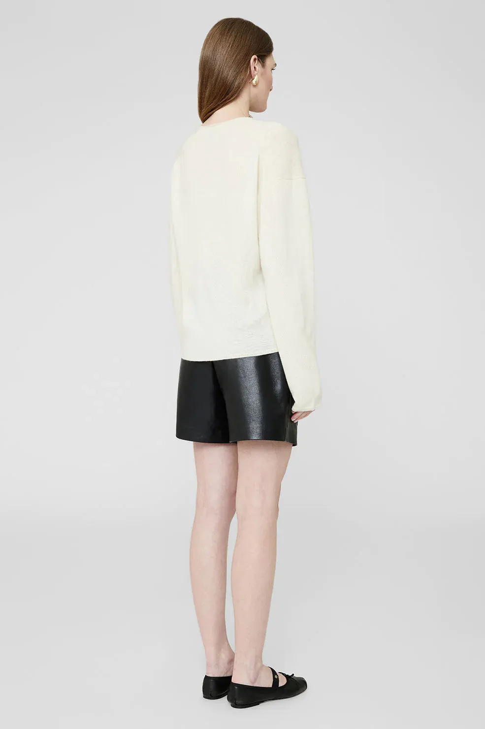 AB Athena Sweater - Ecru Cashmere