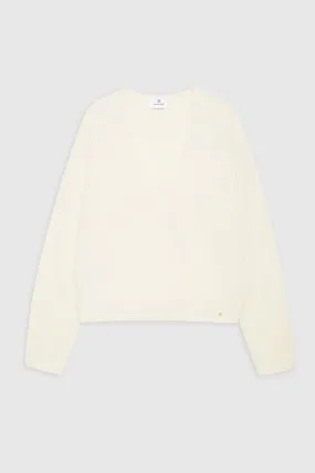 AB Athena Sweater - Ecru Cashmere