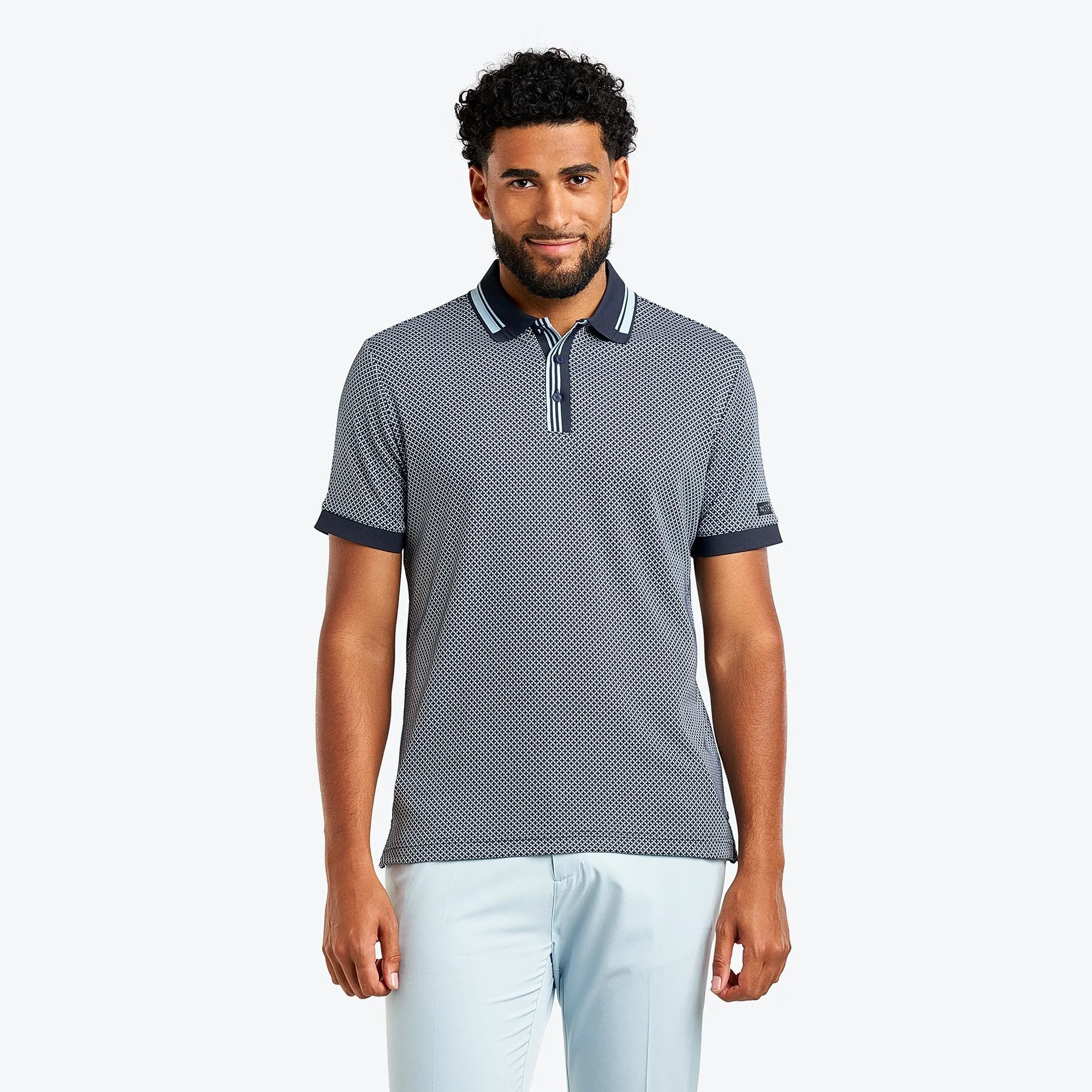 Aiden Polo Blue Denim