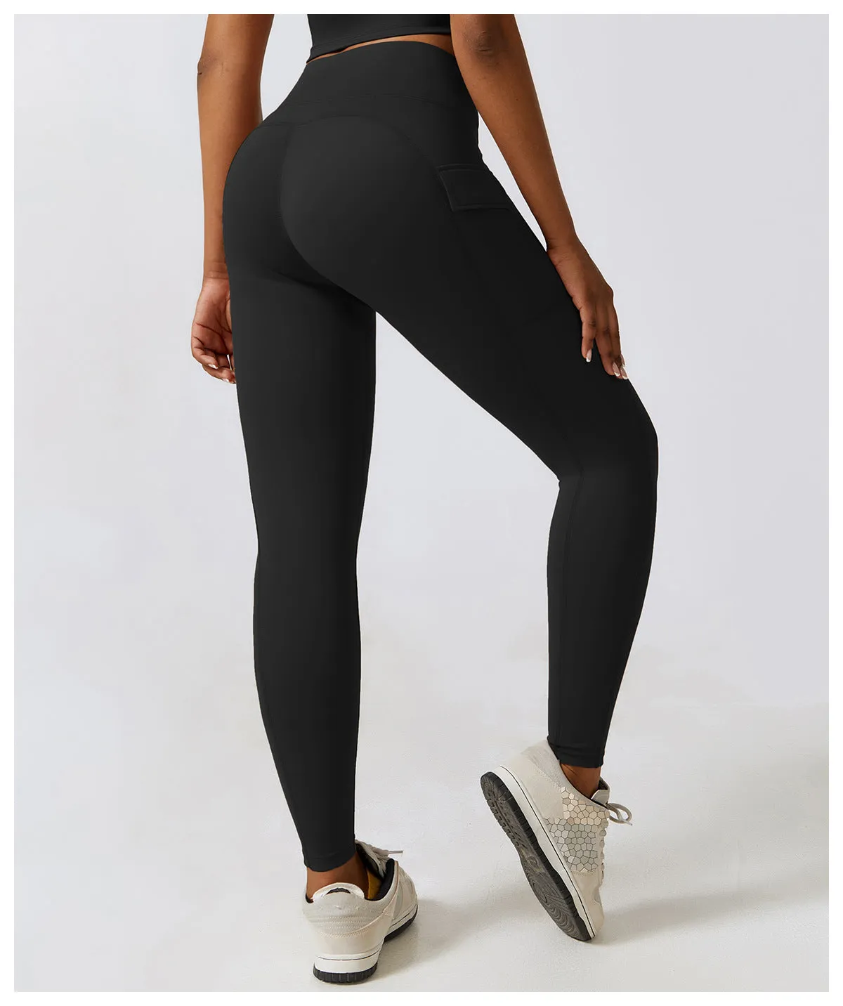 Airbrush Pocket High-Waist Legging