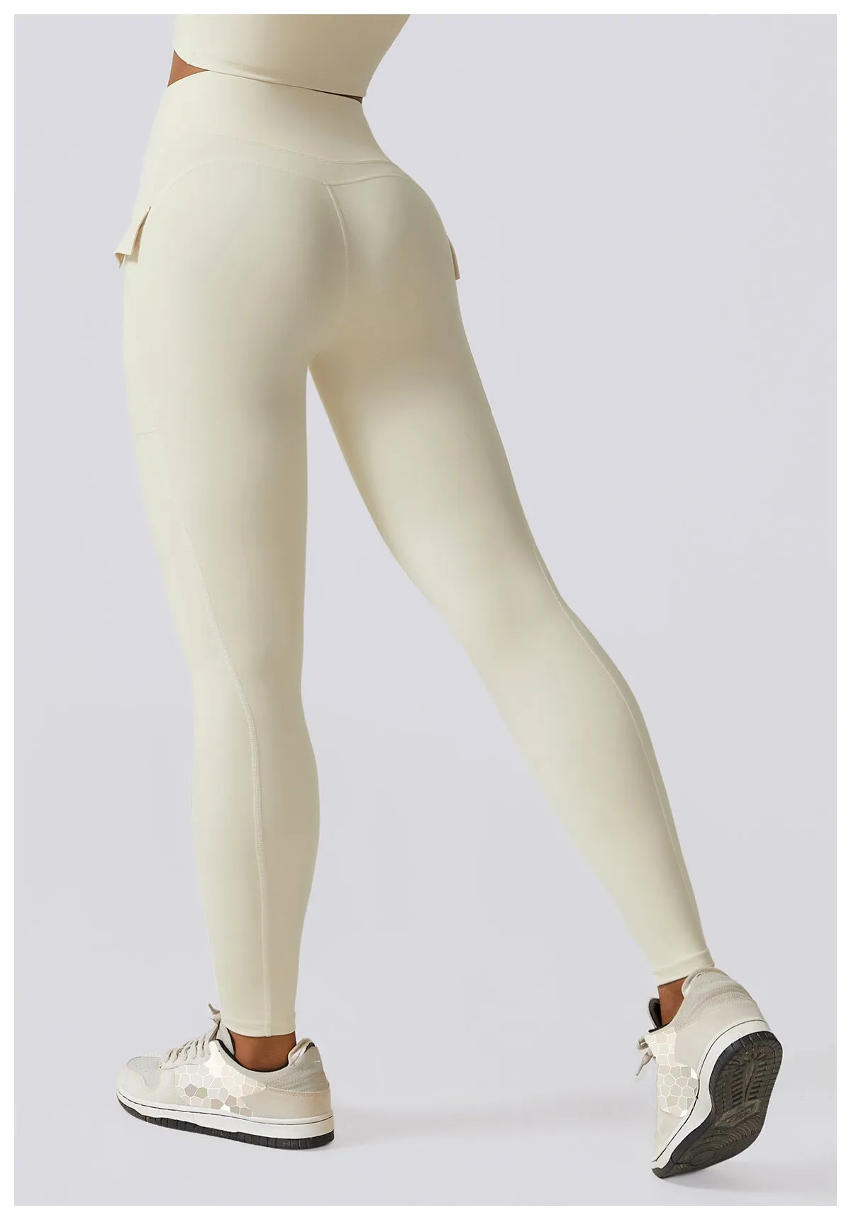 Airbrush Pocket High-Waist Legging