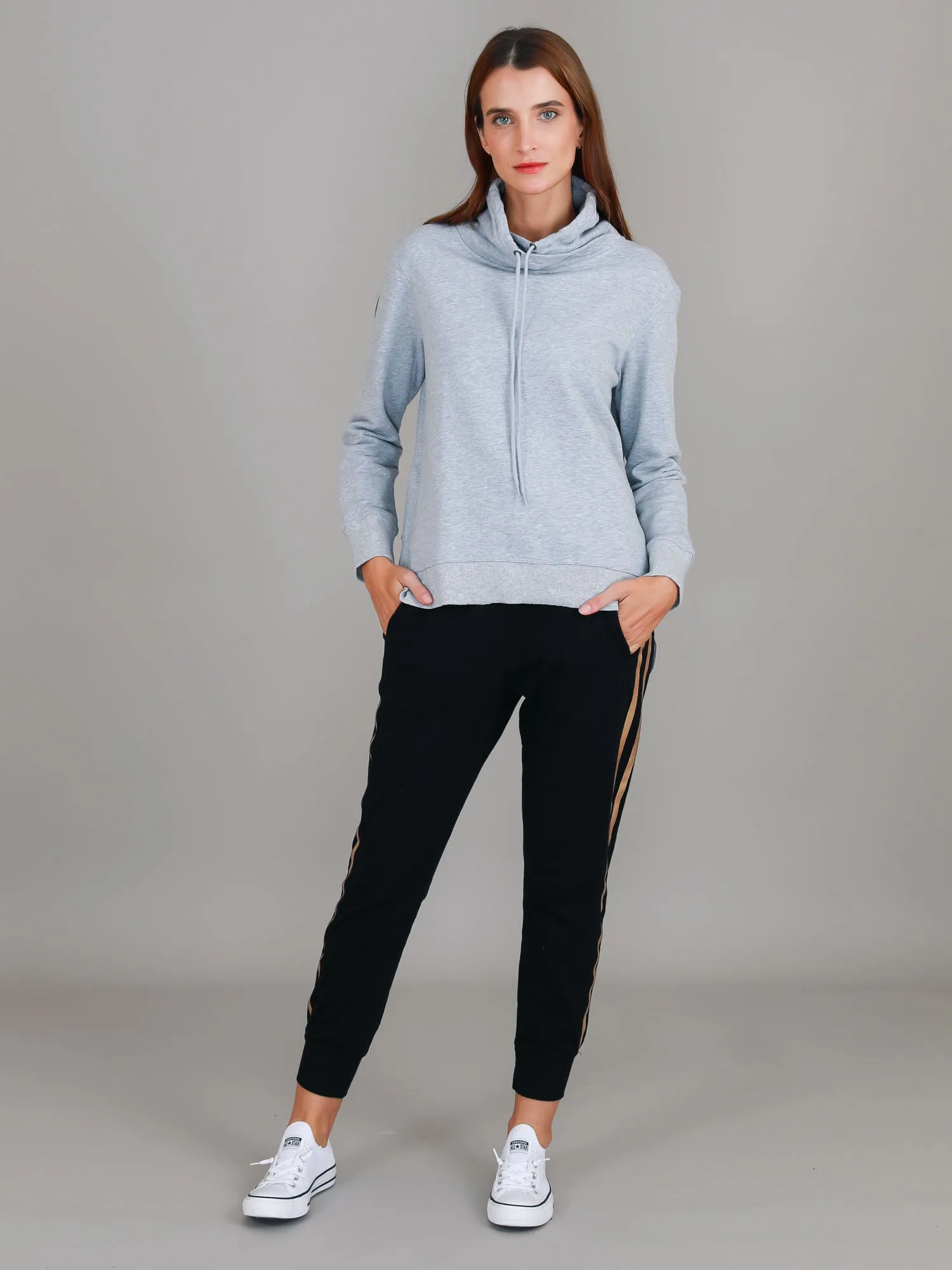 Alicia Funnel Neck Sweatshirt