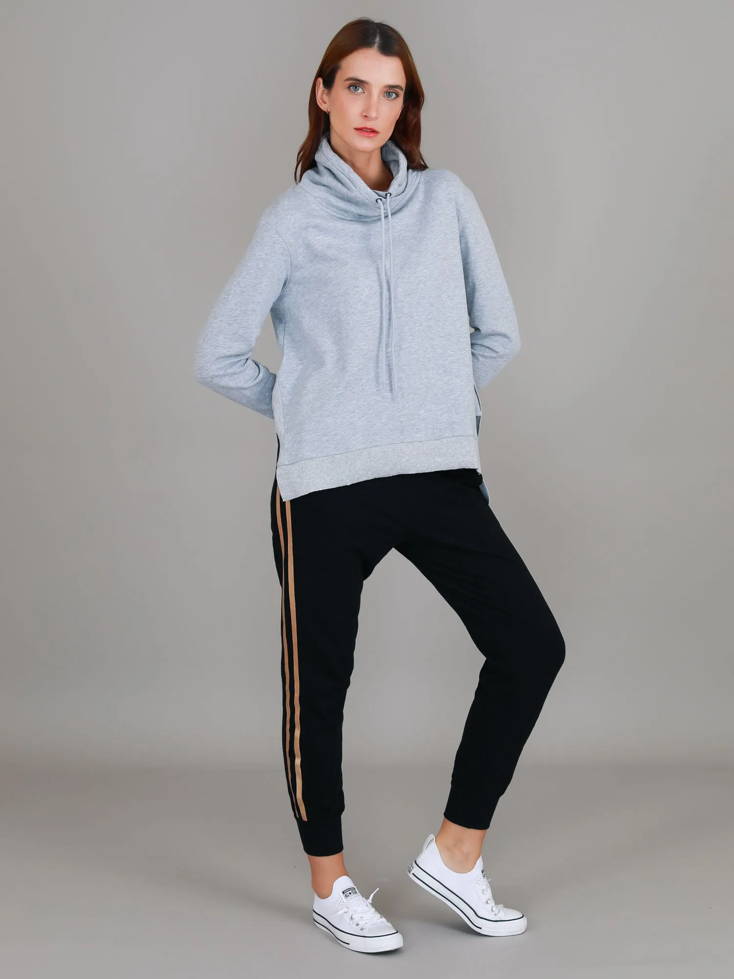 Alicia Funnel Neck Sweatshirt