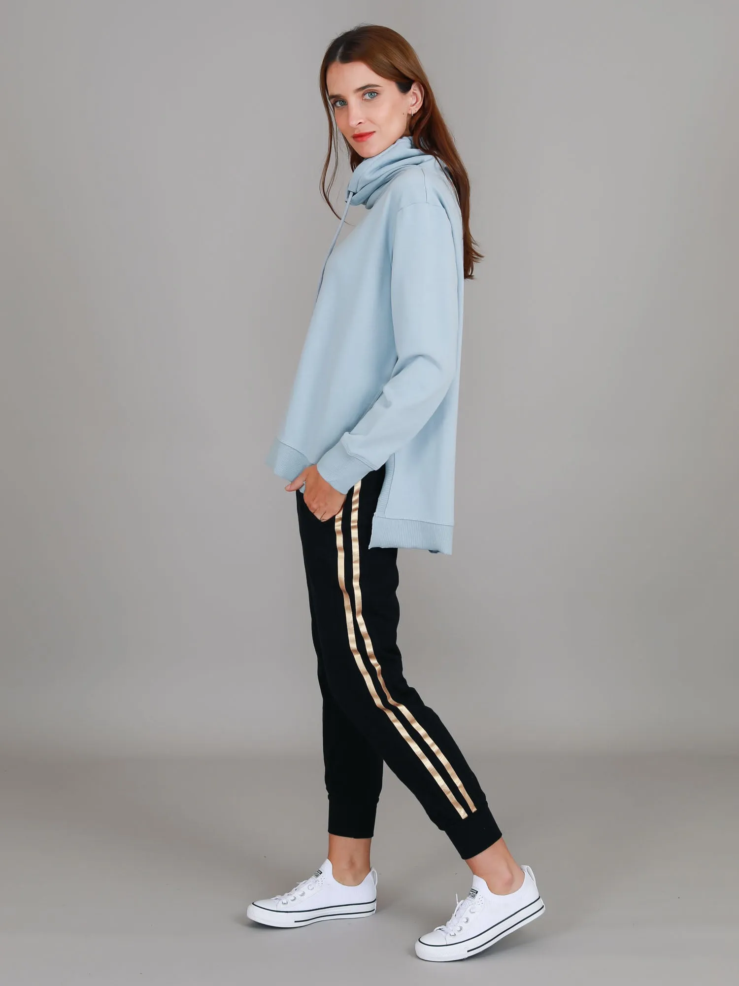 Alicia Funnel Neck Sweatshirt