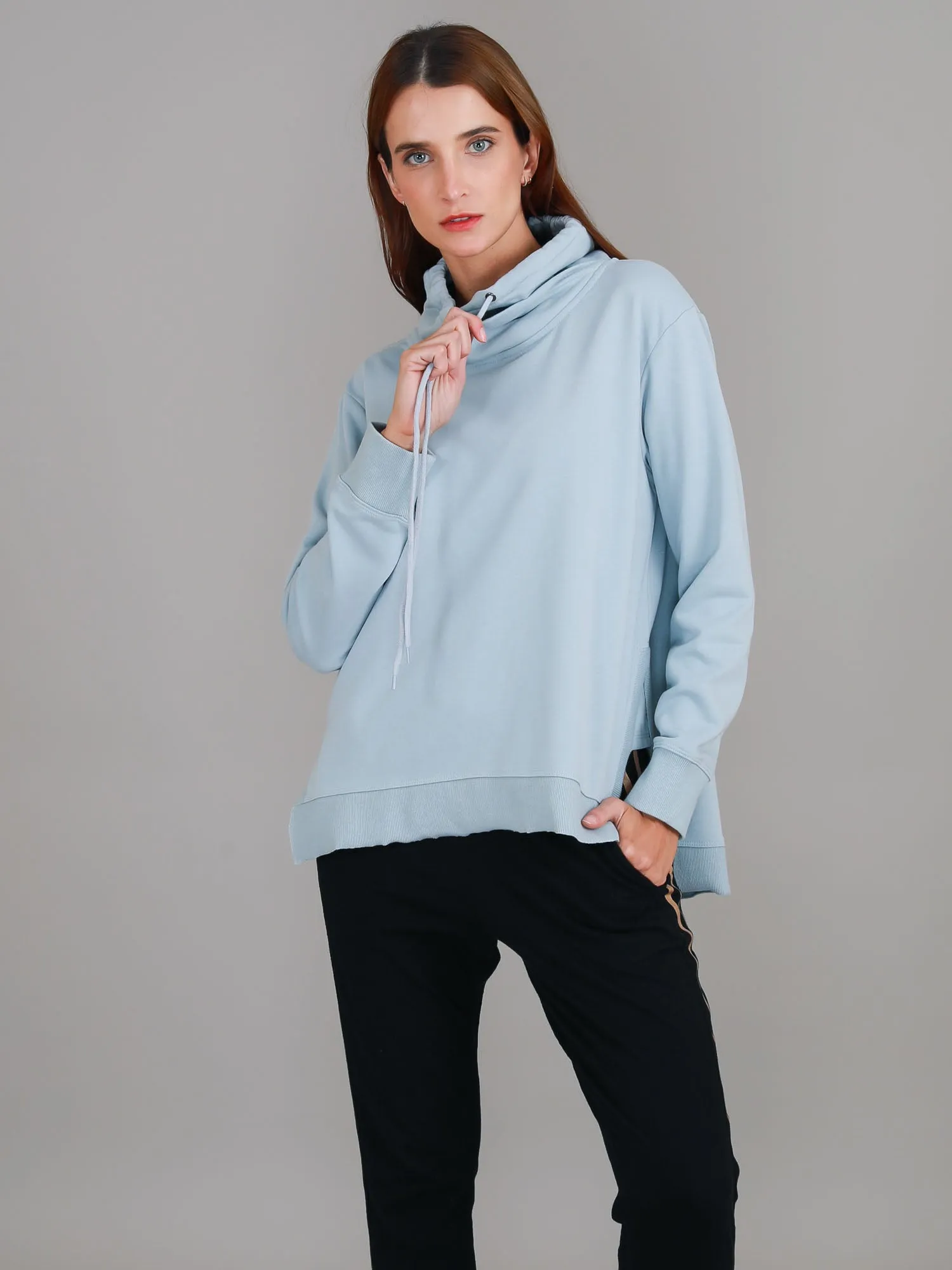 Alicia Funnel Neck Sweatshirt