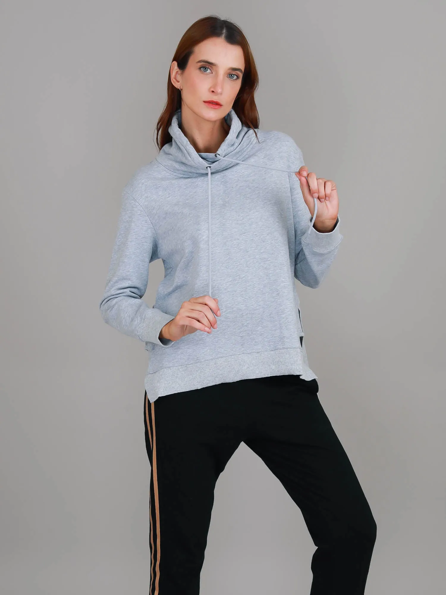 Alicia Funnel Neck Sweatshirt