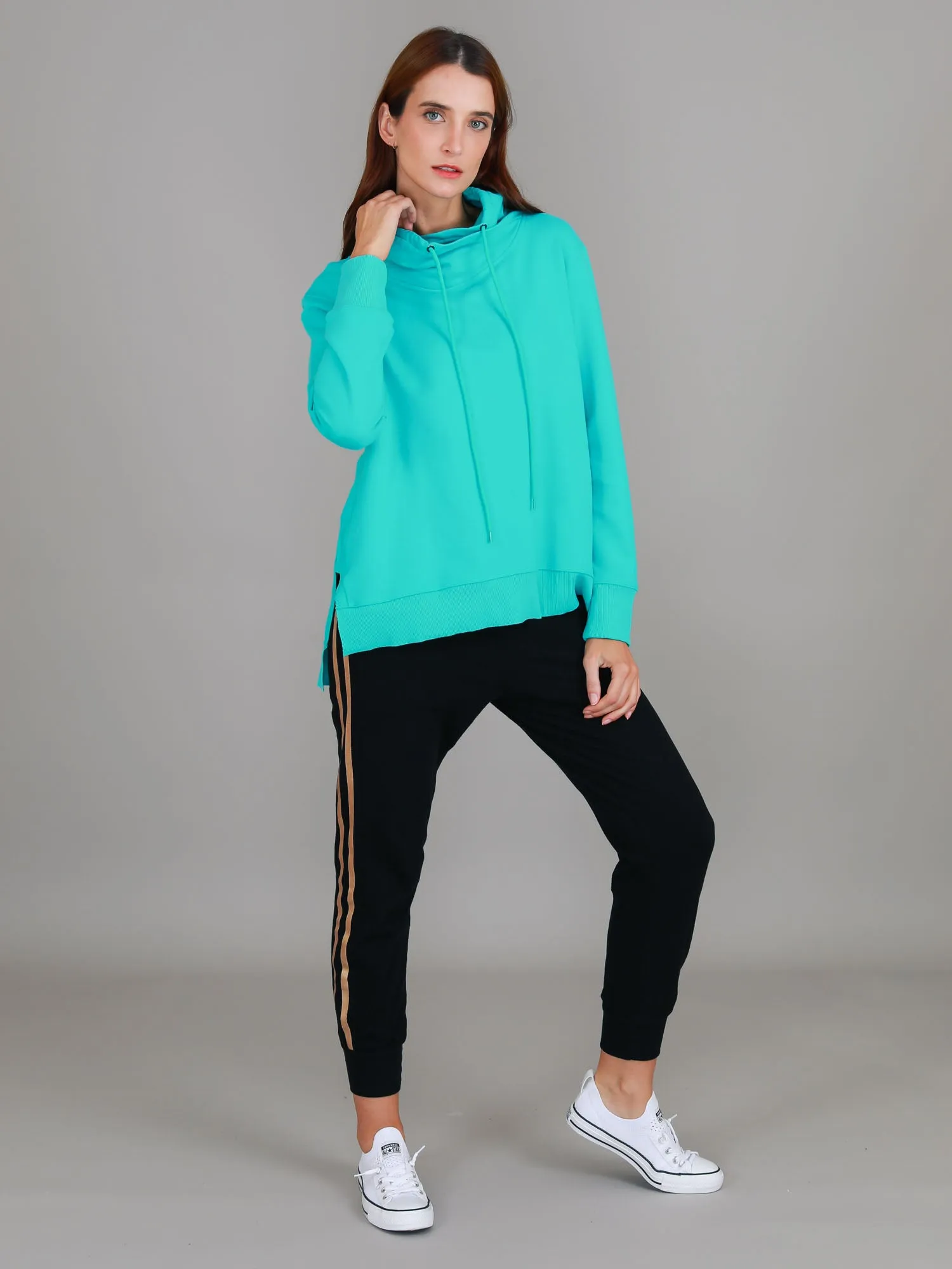 Alicia Funnel Neck Sweatshirt