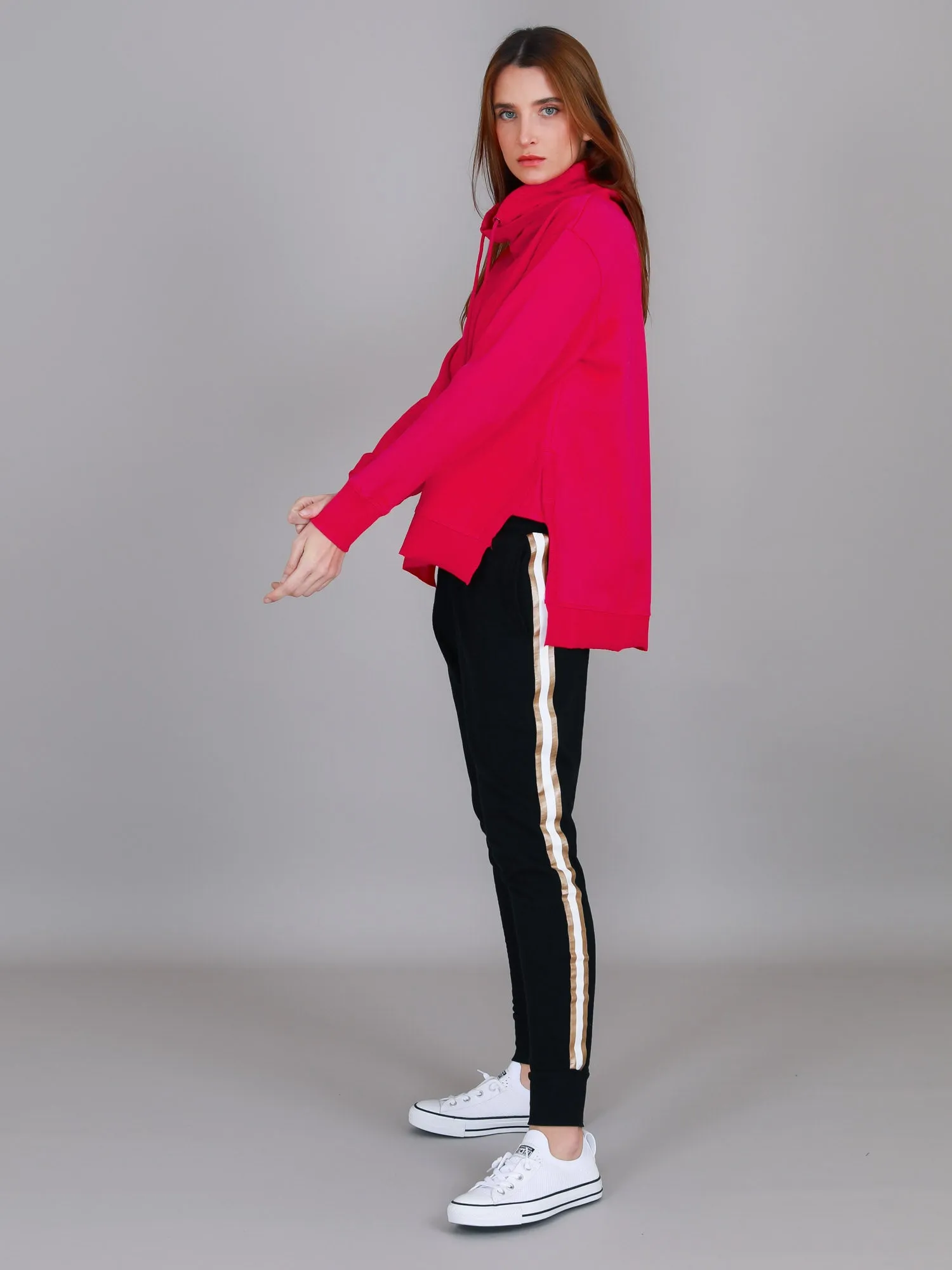 Alicia Funnel Neck Sweatshirt