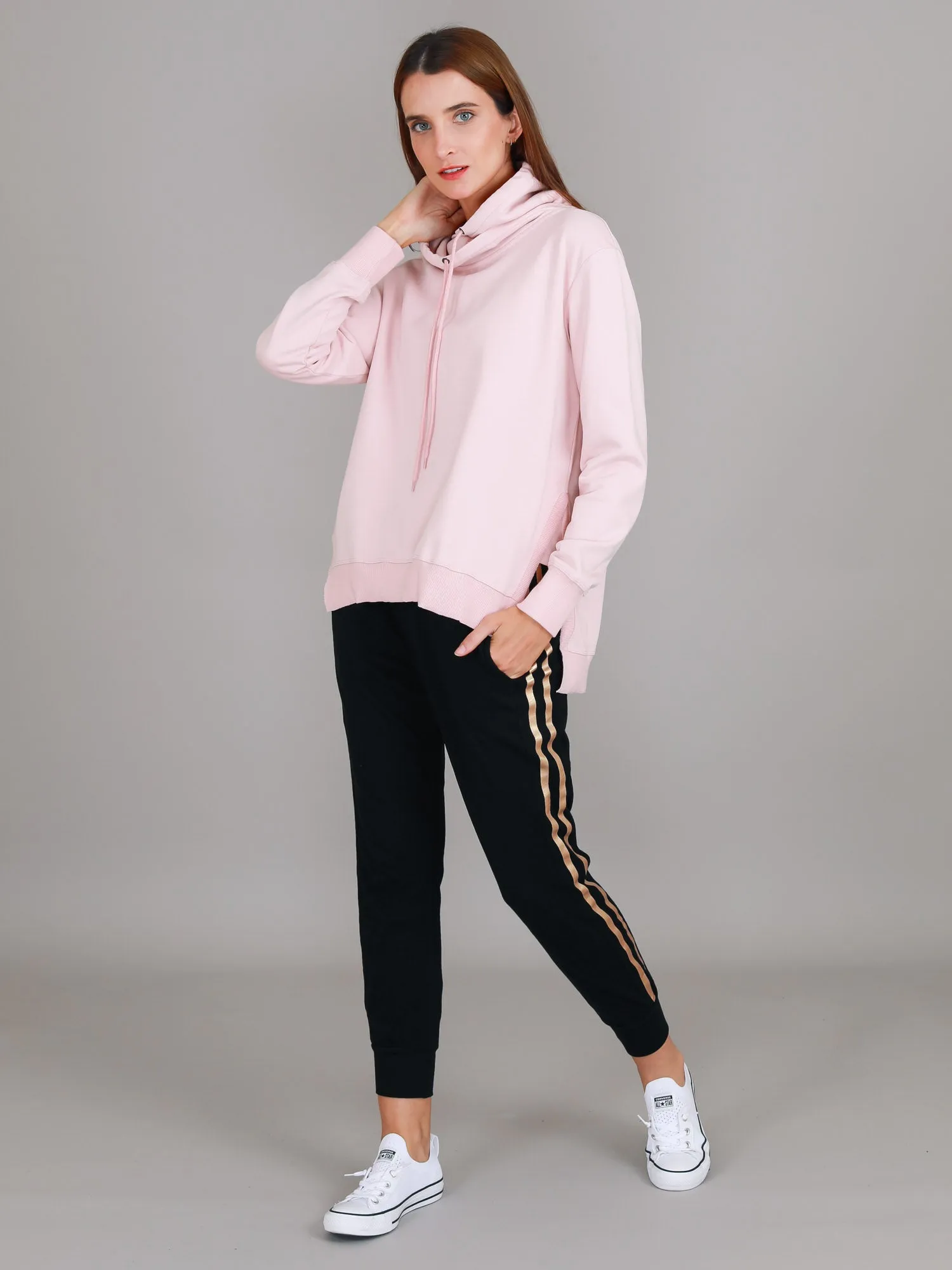 Alicia Funnel Neck Sweatshirt