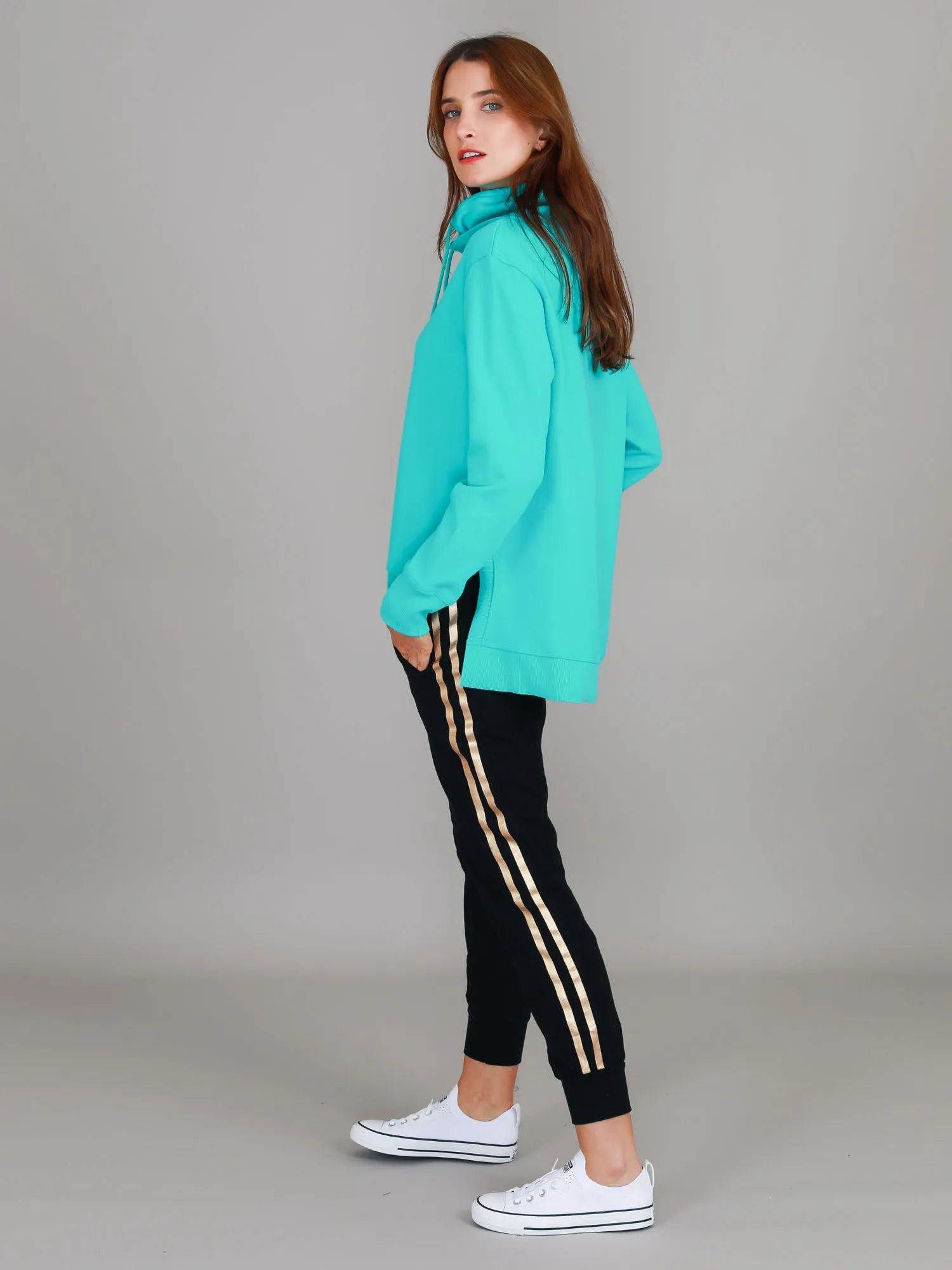 Alicia Funnel Neck Sweatshirt