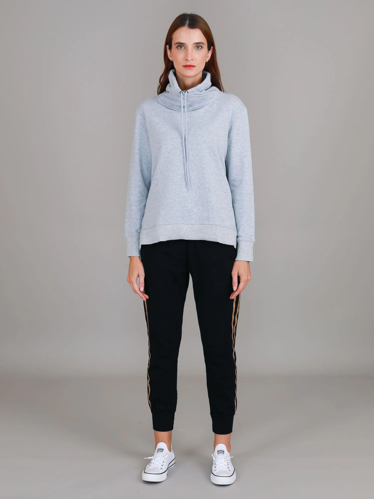 Alicia Funnel Neck Sweatshirt