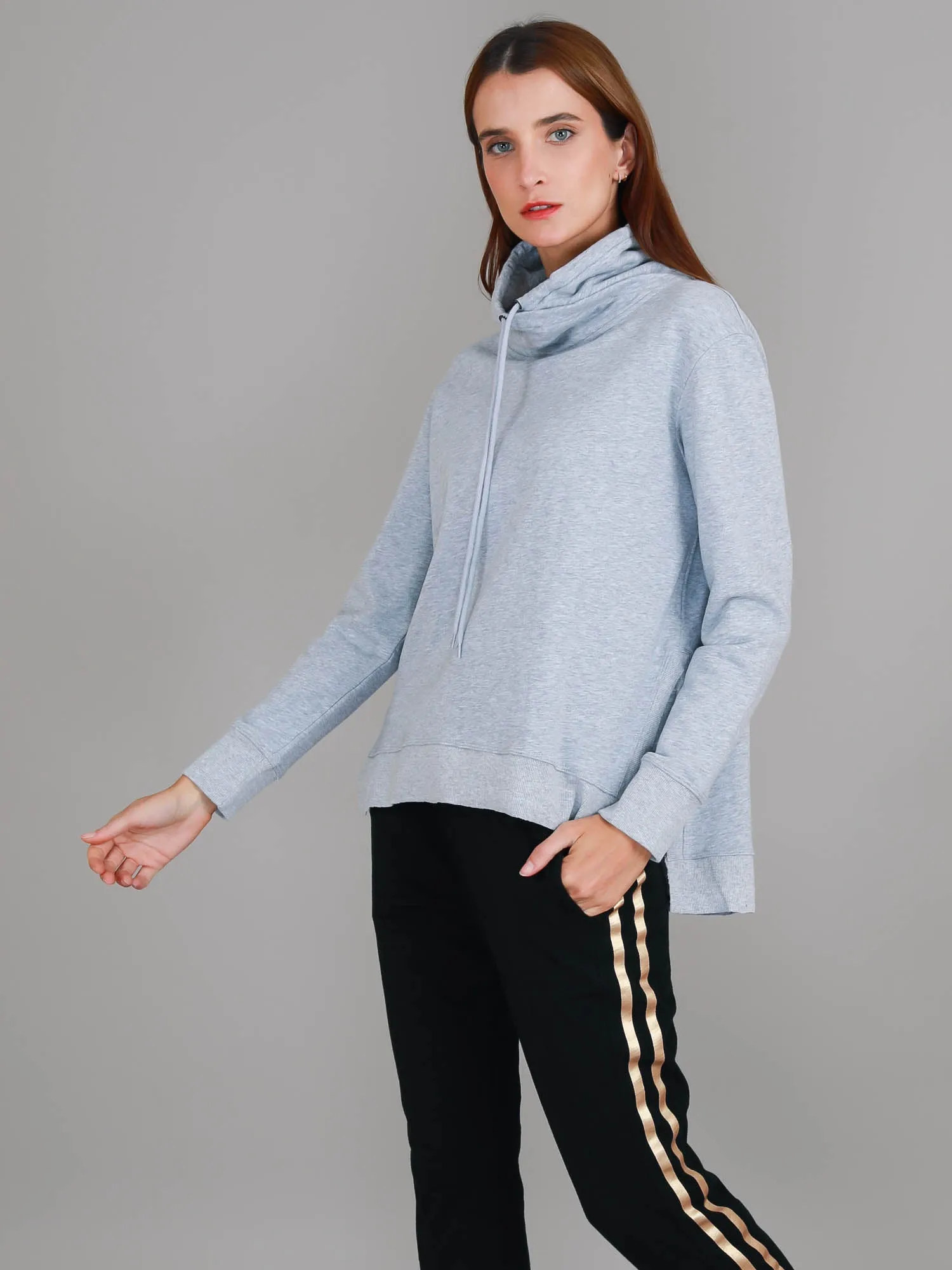 Alicia Funnel Neck Sweatshirt