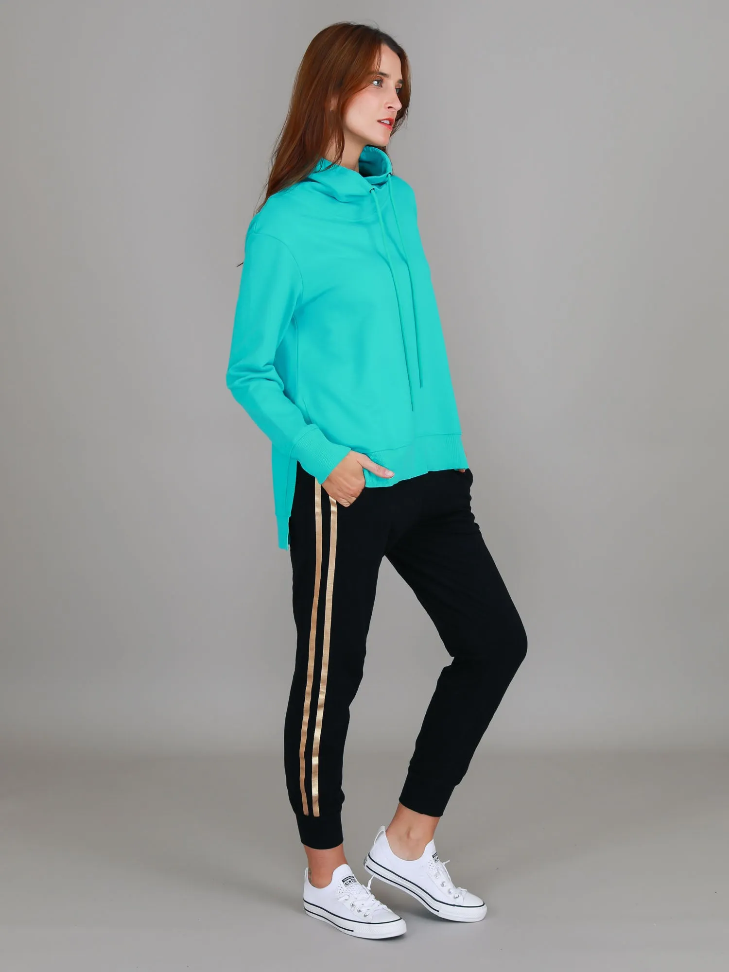 Alicia Funnel Neck Sweatshirt
