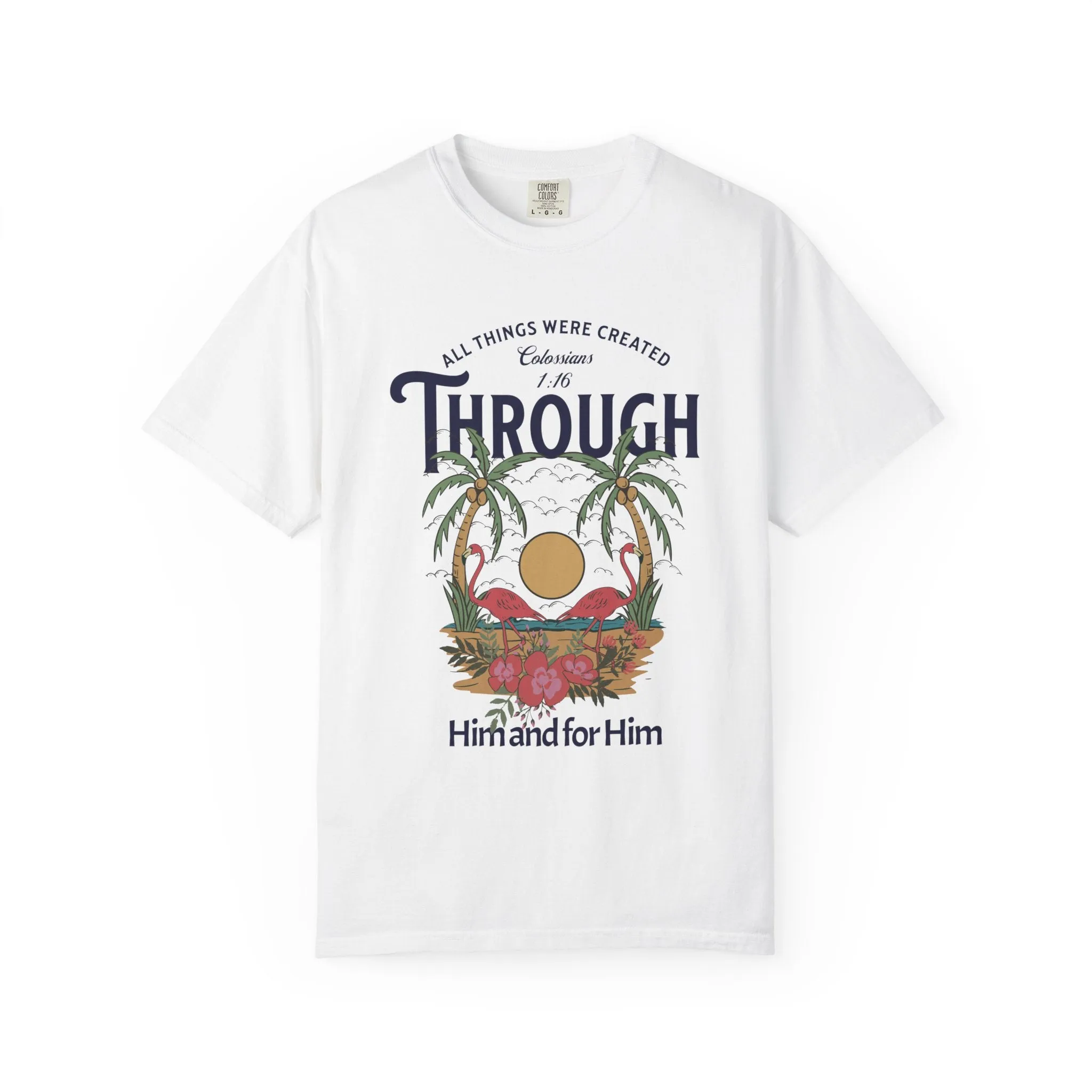 All Things Were Created Beach Shirt