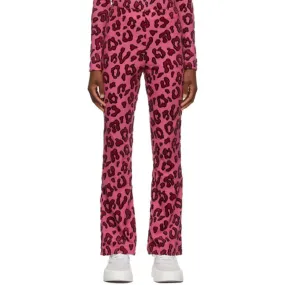 Ambush Pink Wool Leopard Lounge Pants
