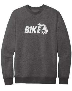Bike Michigan Crewneck Sweatshirt