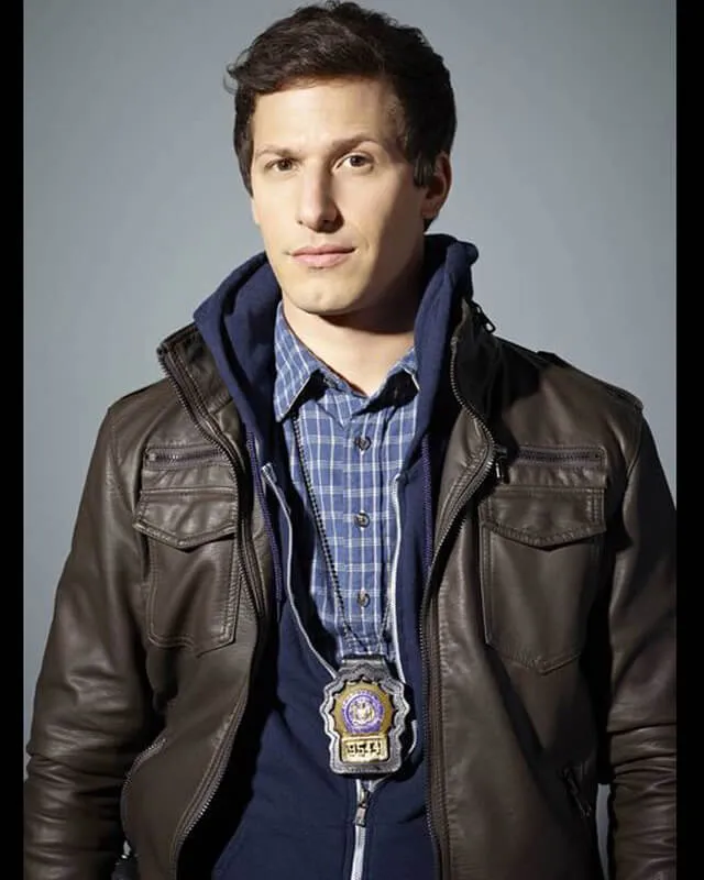 Brooklyn Nine-Nine Detective Jake Peralta Bomber Leather Jacket