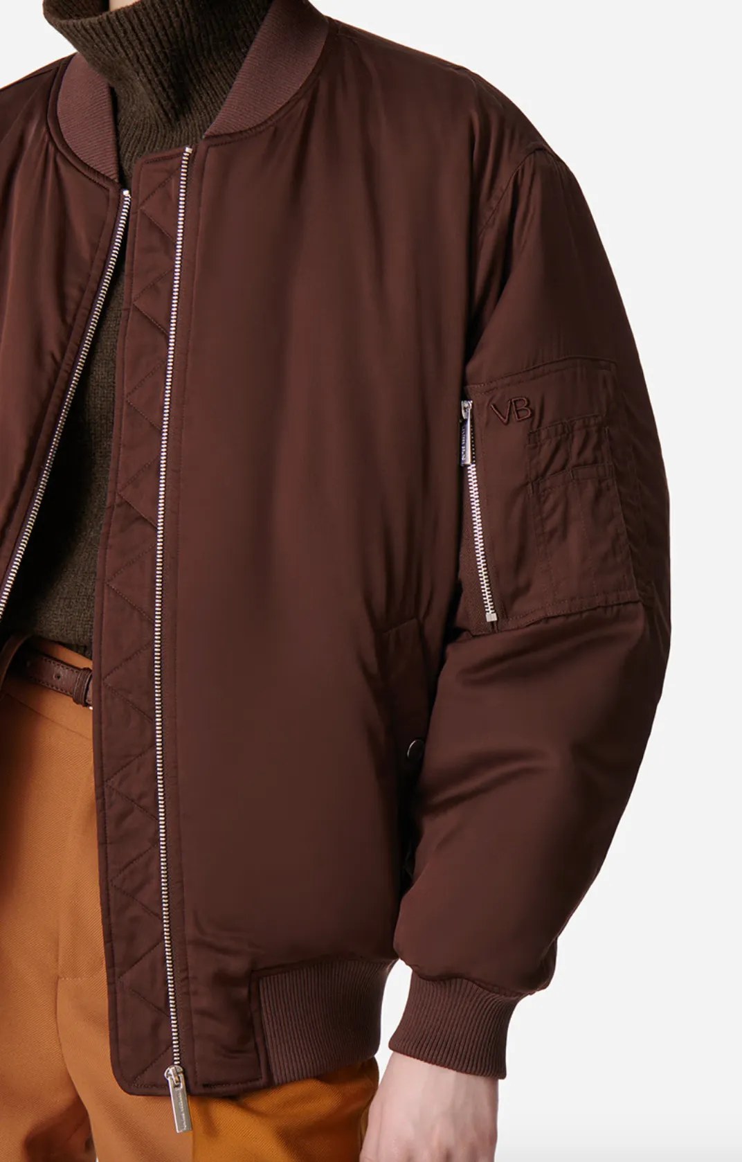 Canada Marron Bomber Jacket