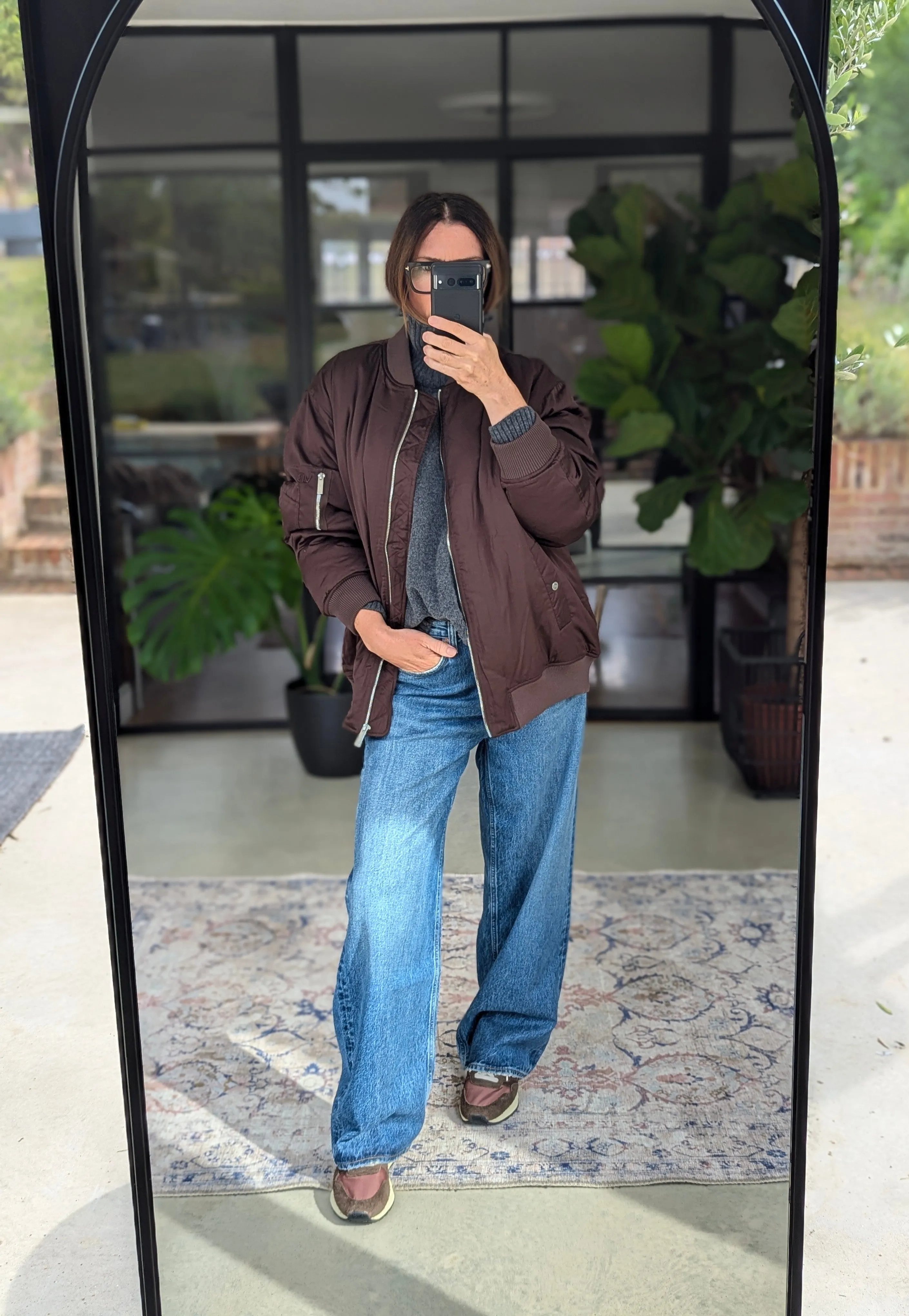 Canada Marron Bomber Jacket