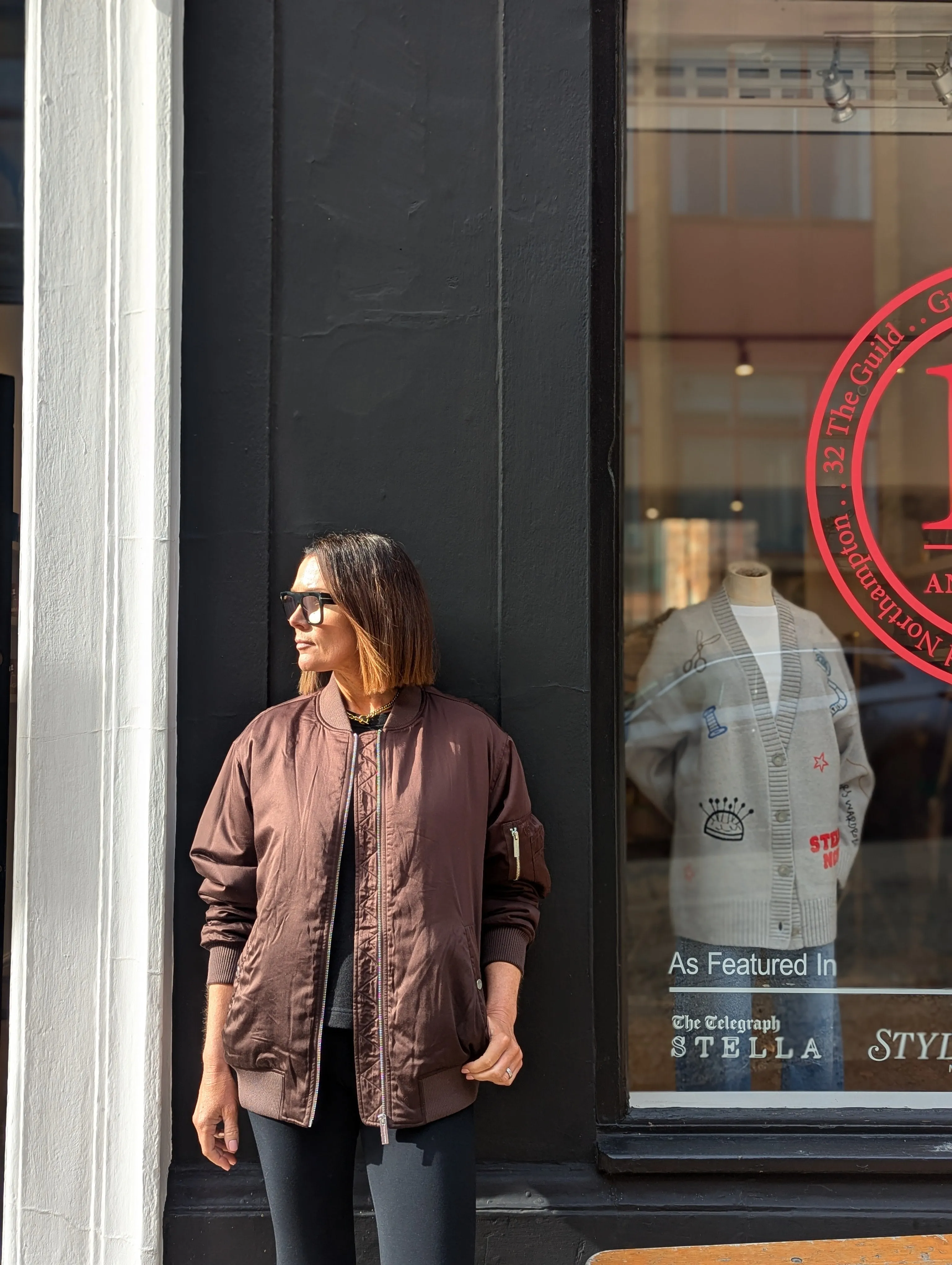 Canada Marron Bomber Jacket