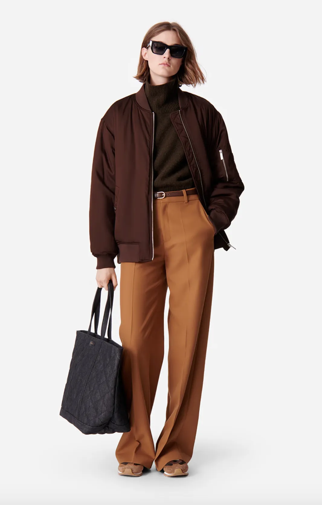 Canada Marron Bomber Jacket