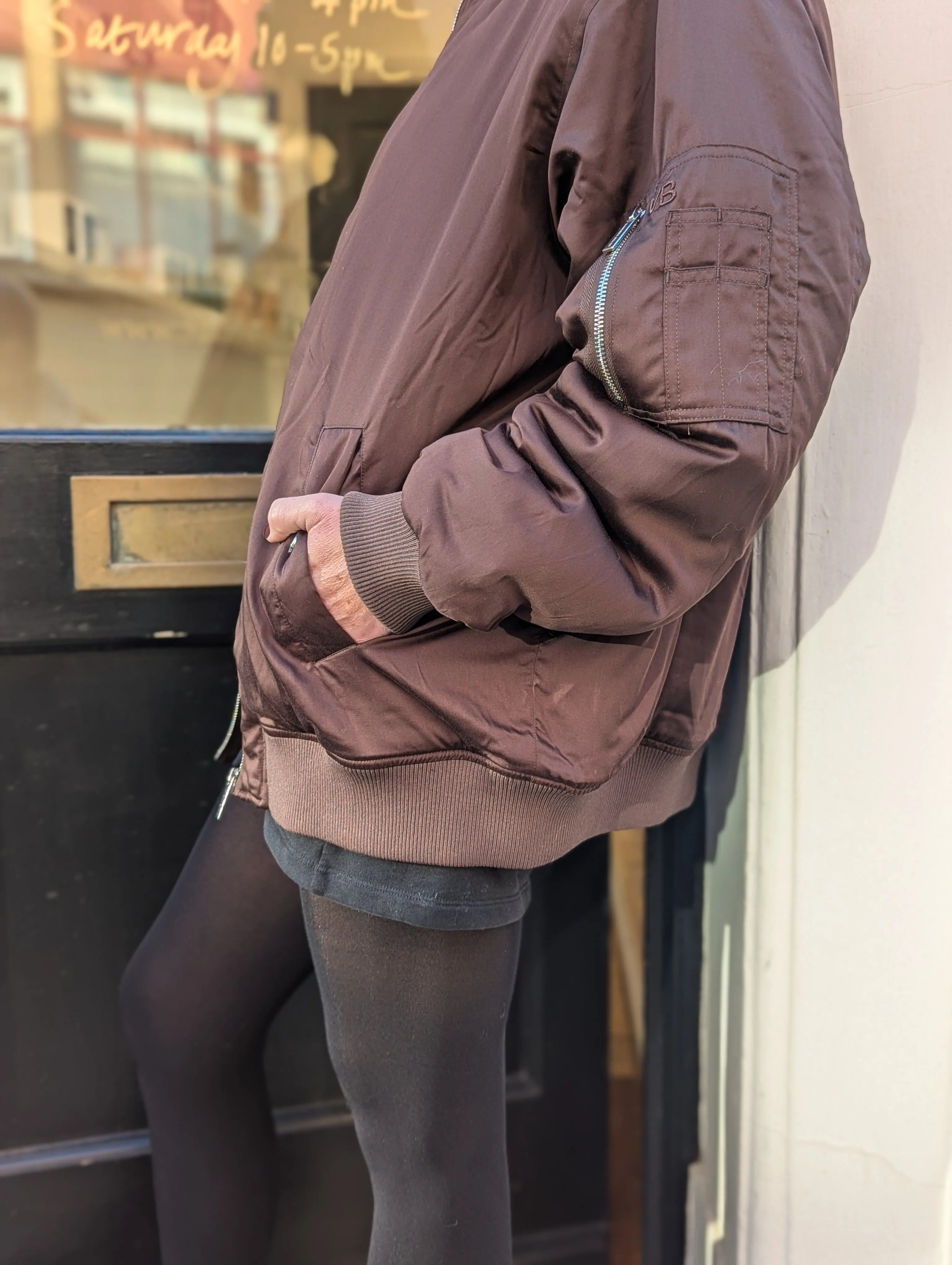 Canada Marron Bomber Jacket