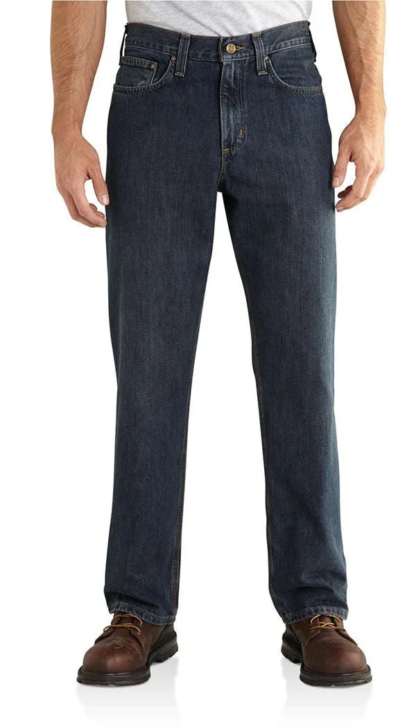 Carhartt Men's Relaxed Fit Holter Jean Bed Rock