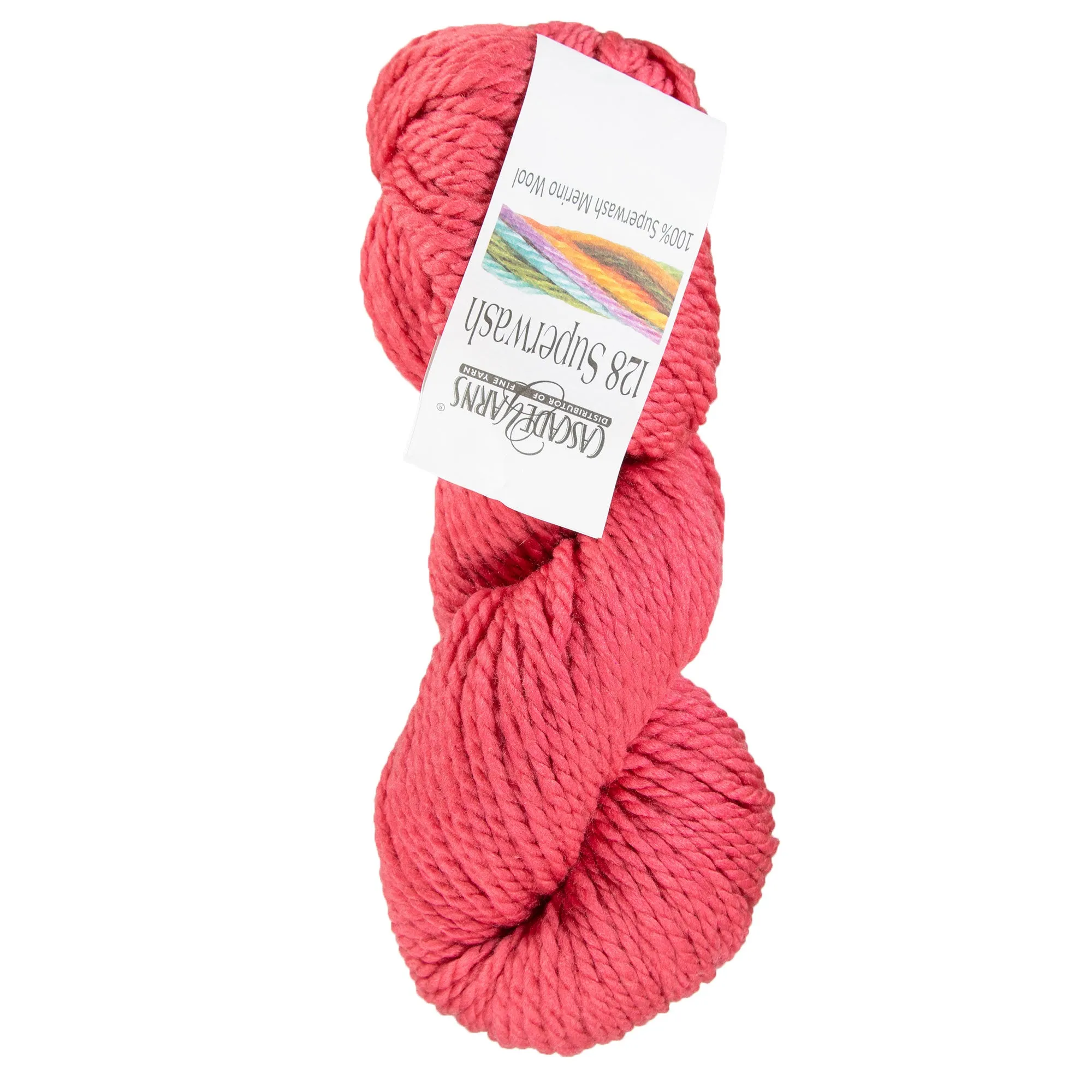 Cascade Yarns 128 Superwash Yarn - 300 Holly Berry