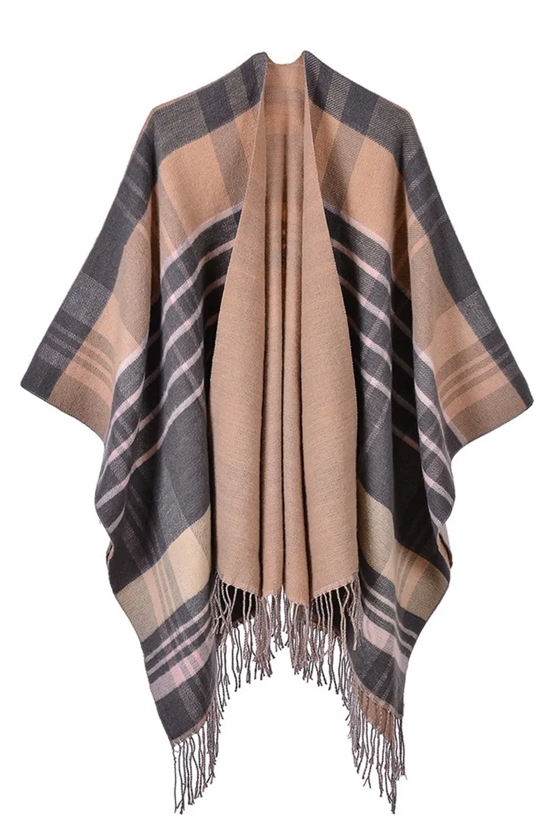 Casual & Stylish Street Patchwork Tassel Outerwear