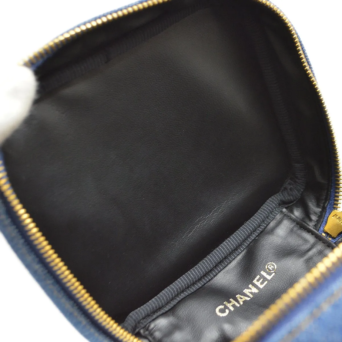 CHANEL 1996-1997 Denim Timeless Handbag
