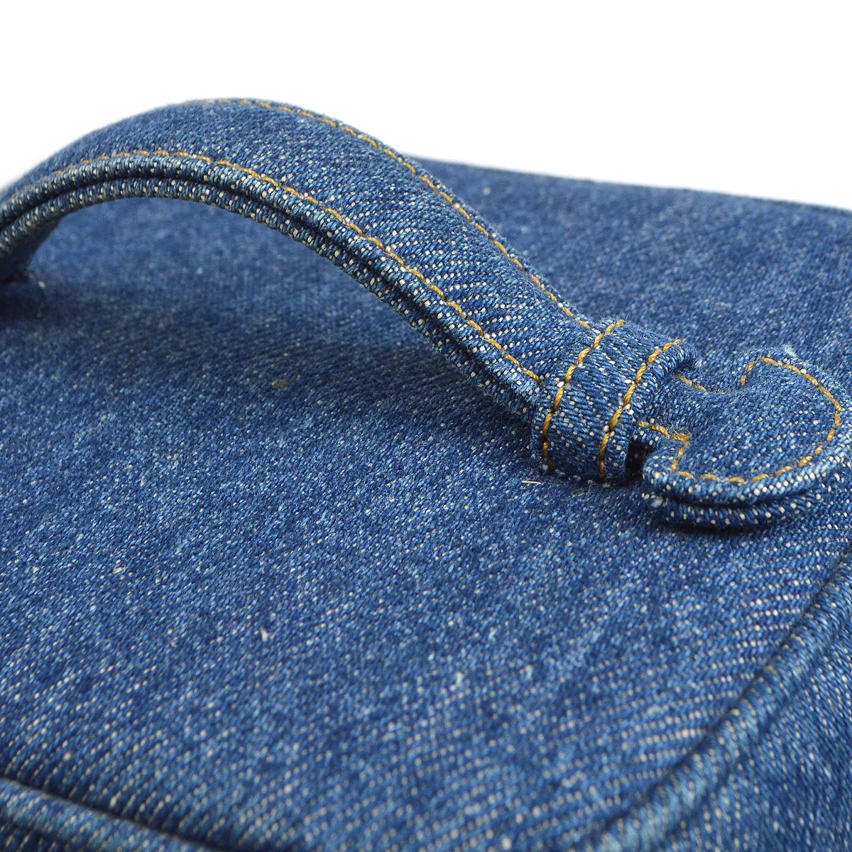 CHANEL 1996-1997 Denim Timeless Handbag