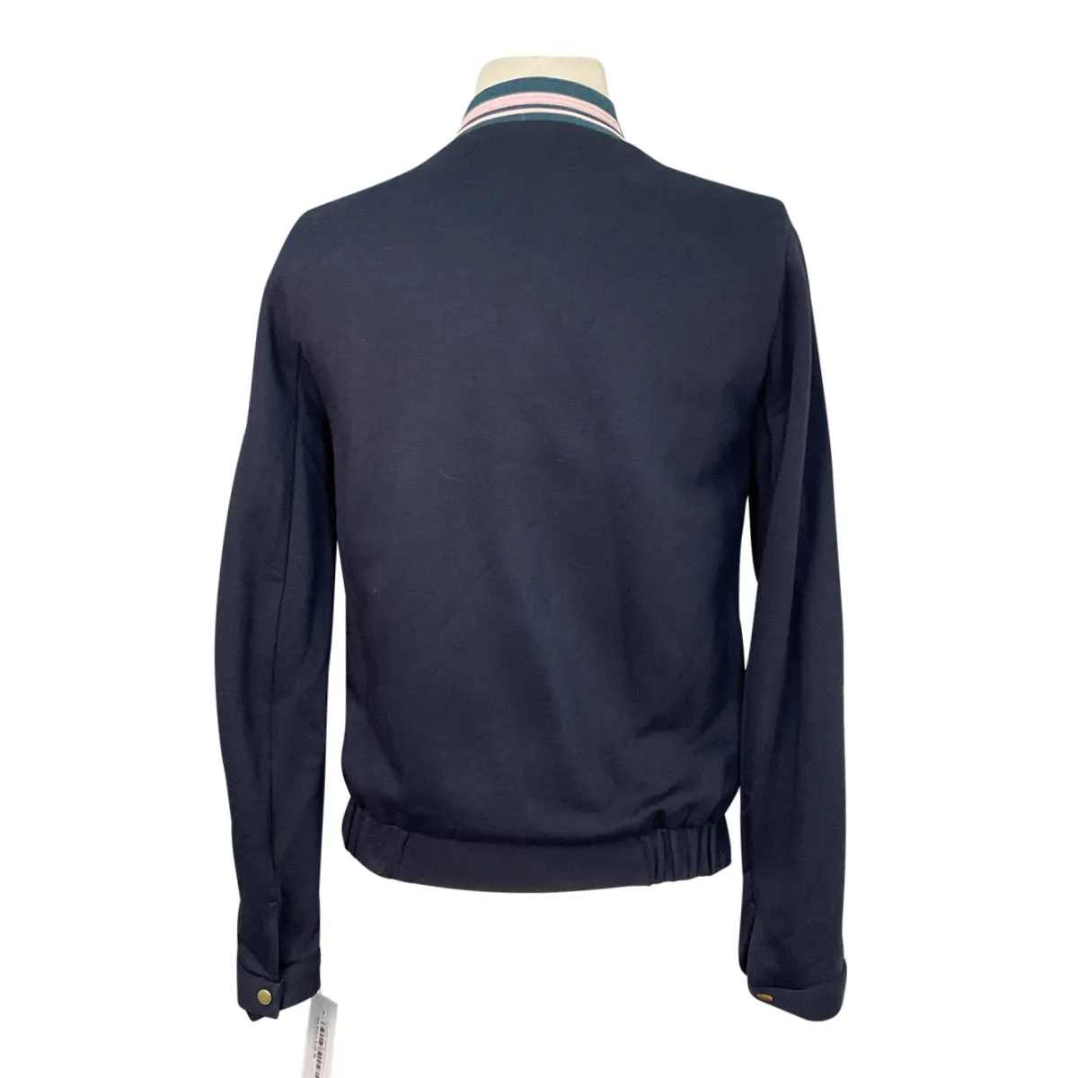 Dada Sport 'Newton' Bomber in Navy/Pink Trim - Women's XS