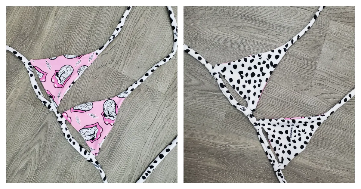 Dalmatian Dolly Triangle Top