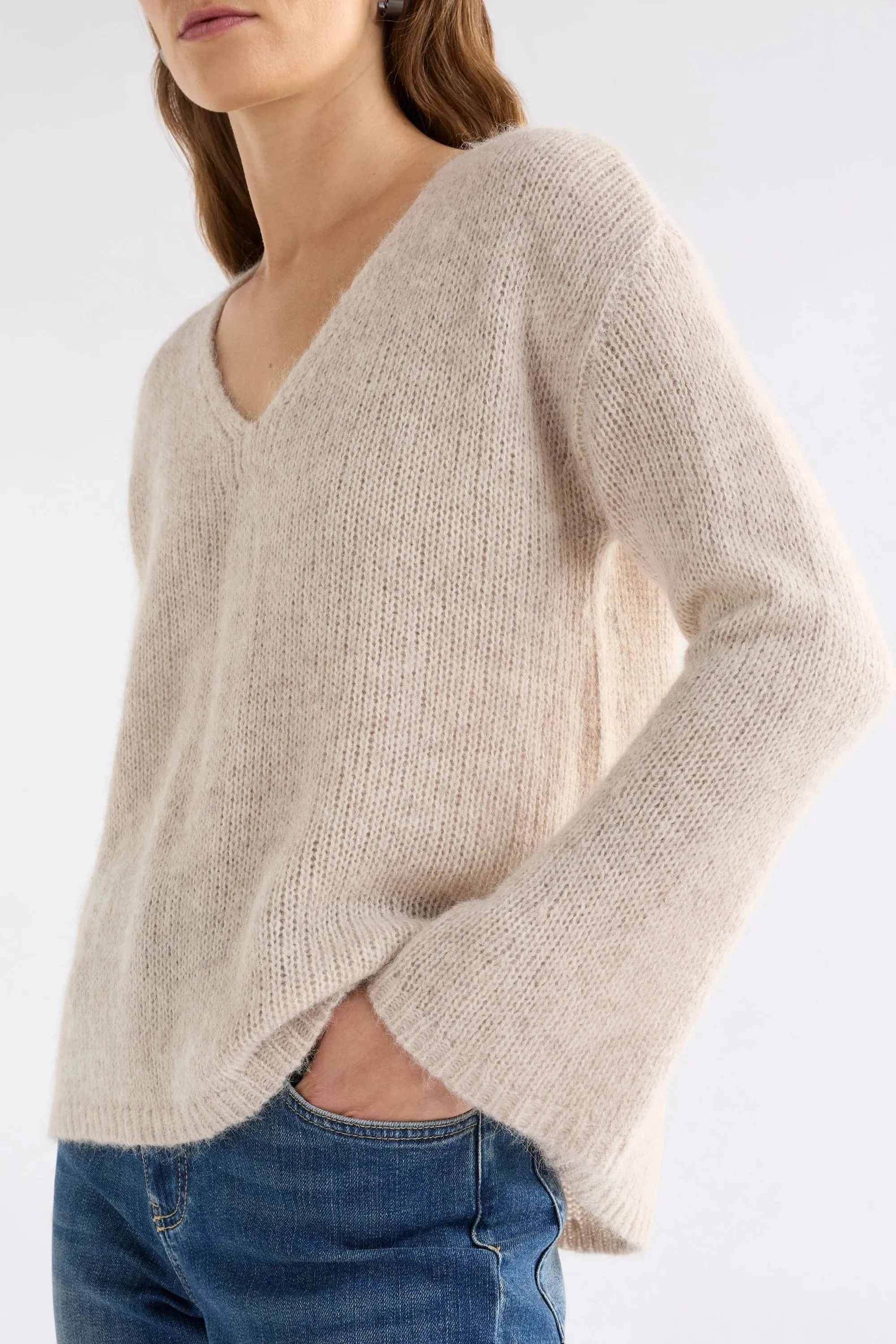 ELK Anken Sweater Ecru