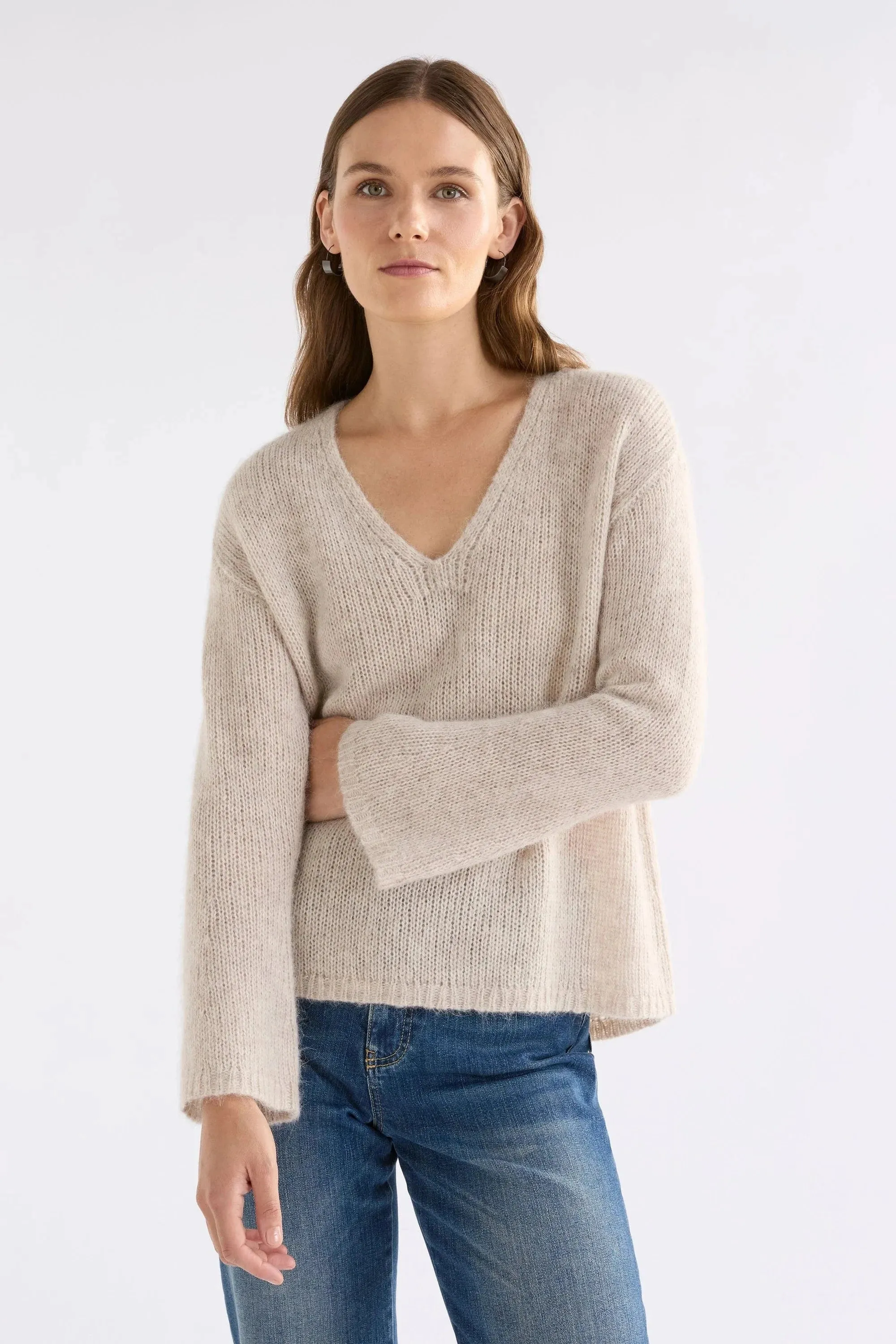 ELK Anken Sweater Ecru