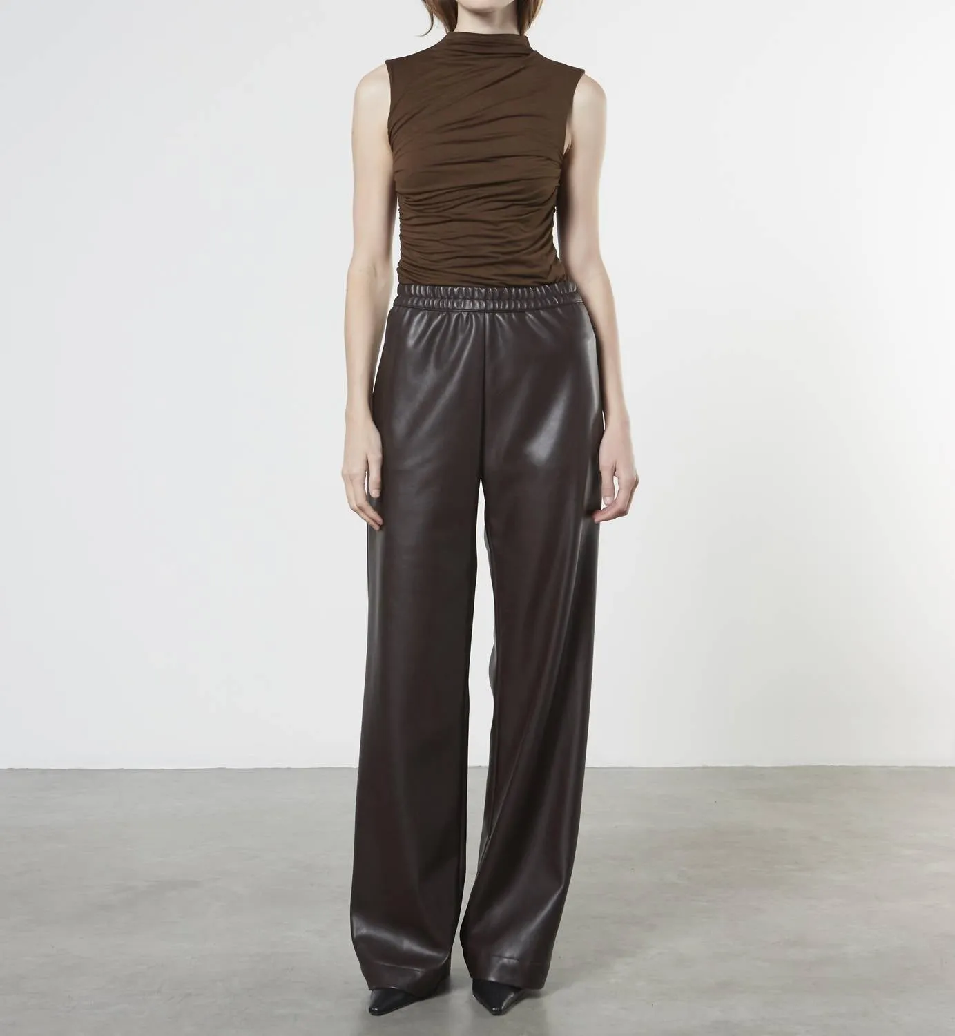 Enza Costa - SOFT LEATHER STRAIGHT LEG