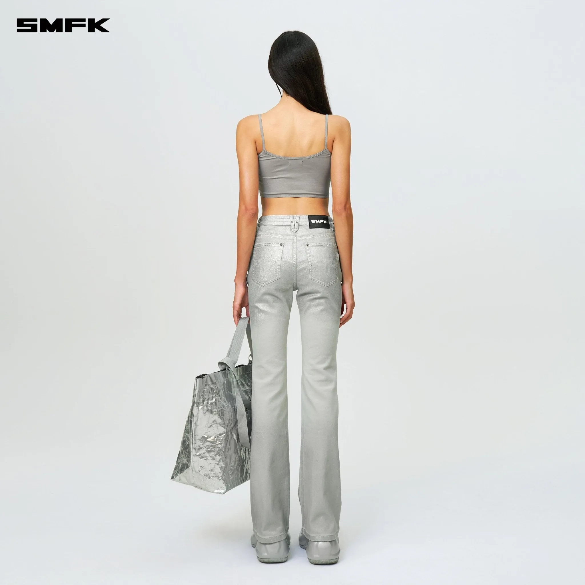 FUTURE Wave Mindful Body Shaping Strap Top Silver