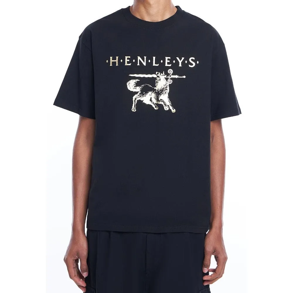 Henleys Hunter Tee - Black