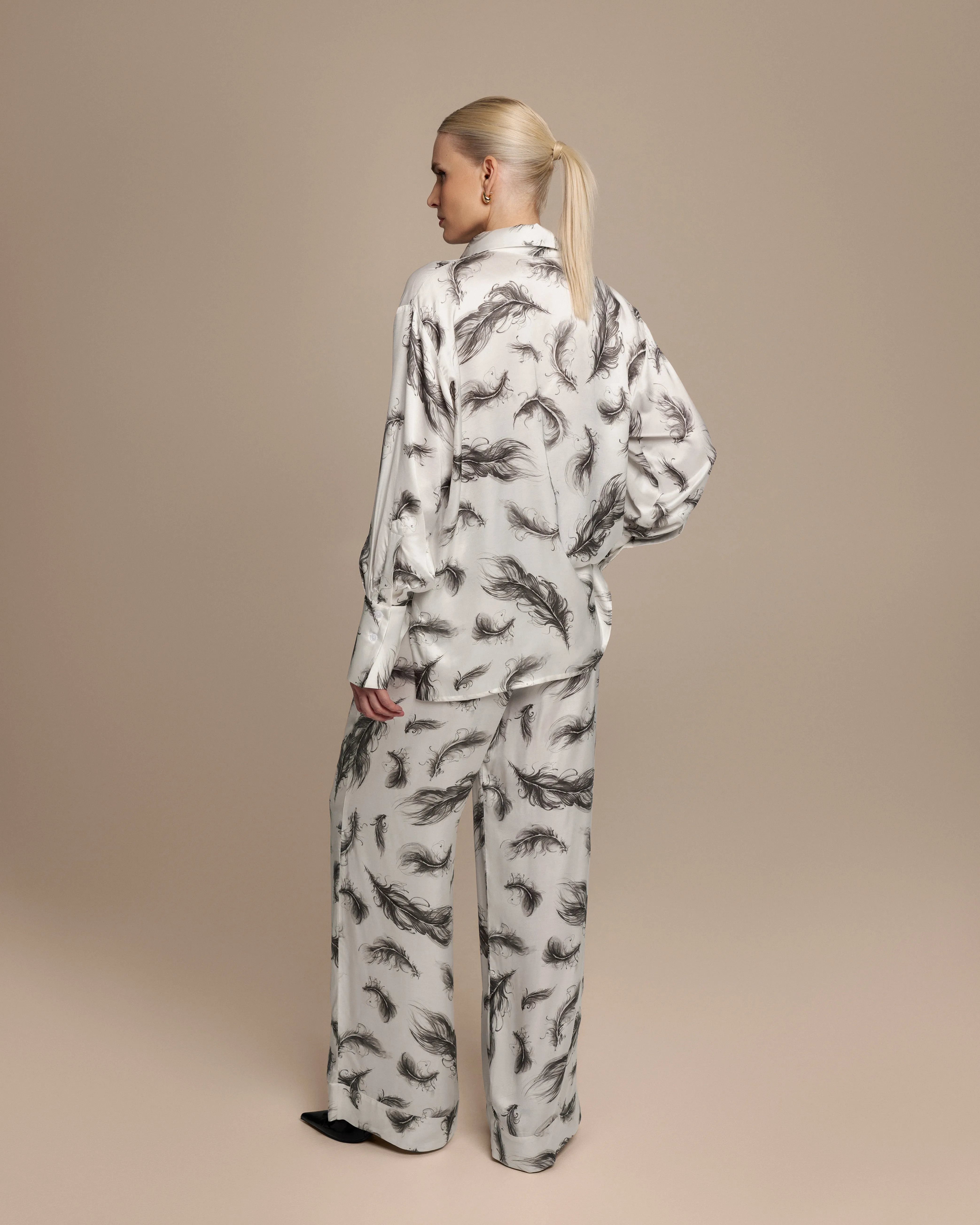 Kelsey Feather Loungewear Pants