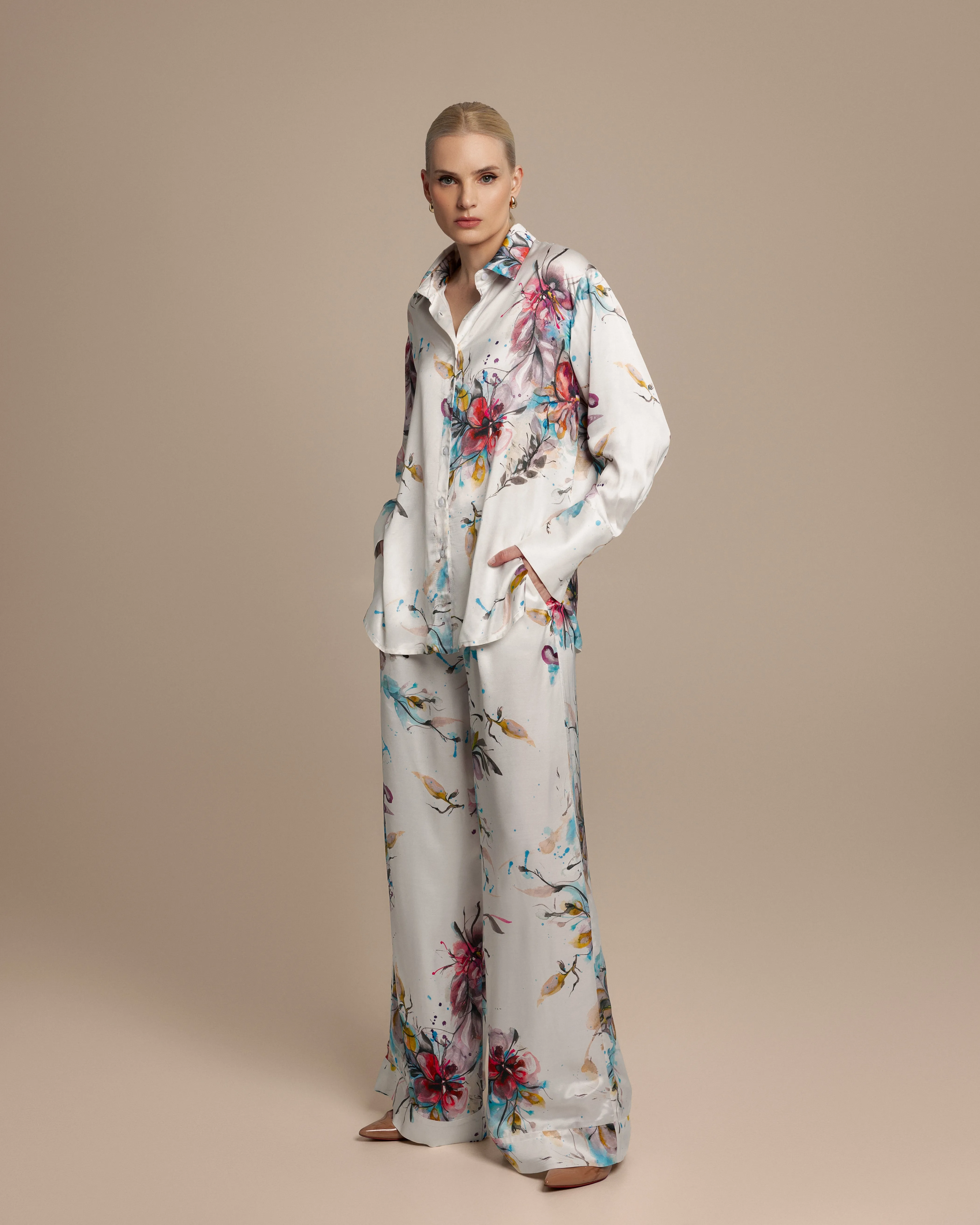 Kelsey Floral Loungewear Pants