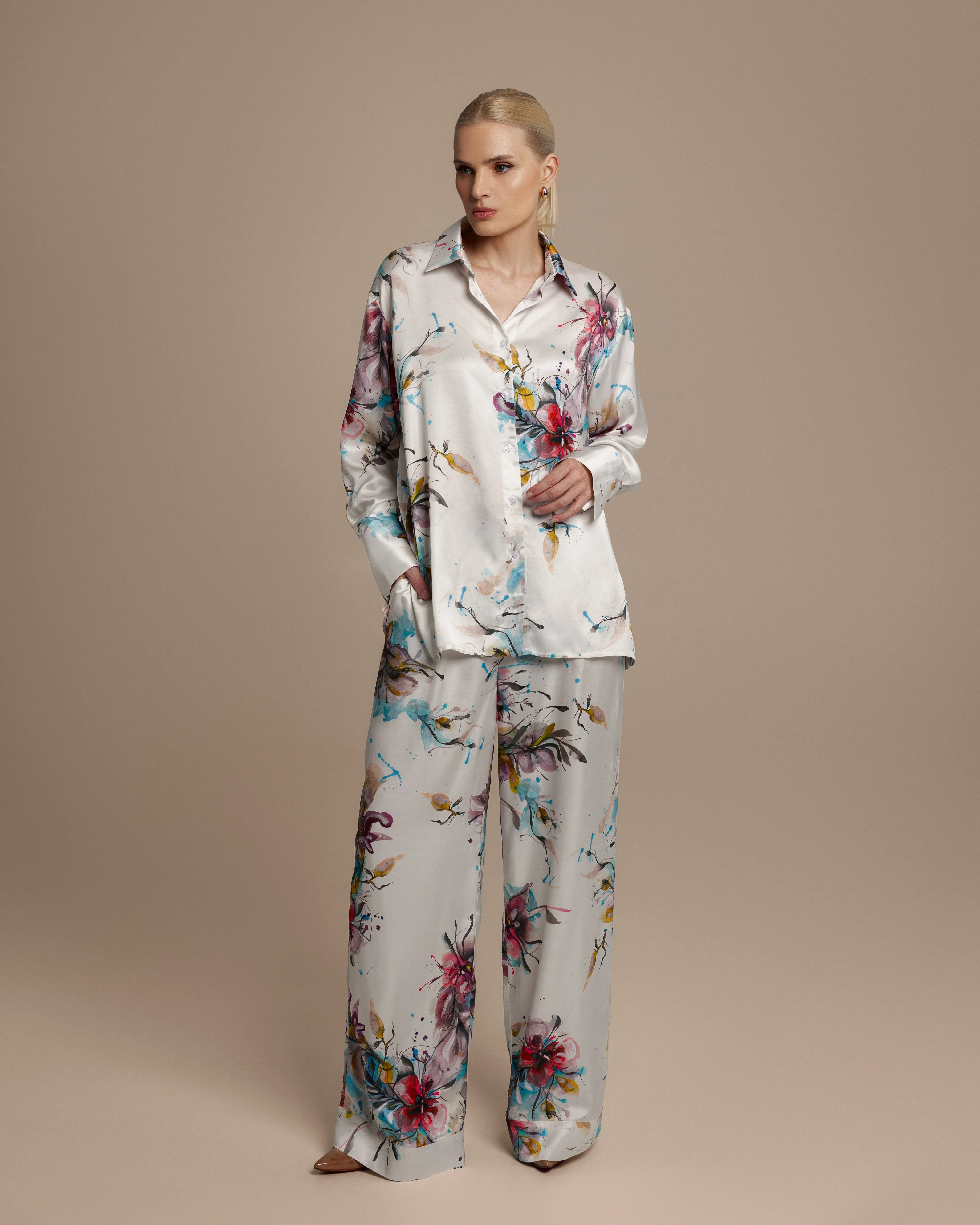 Kelsey Floral Loungewear Pants