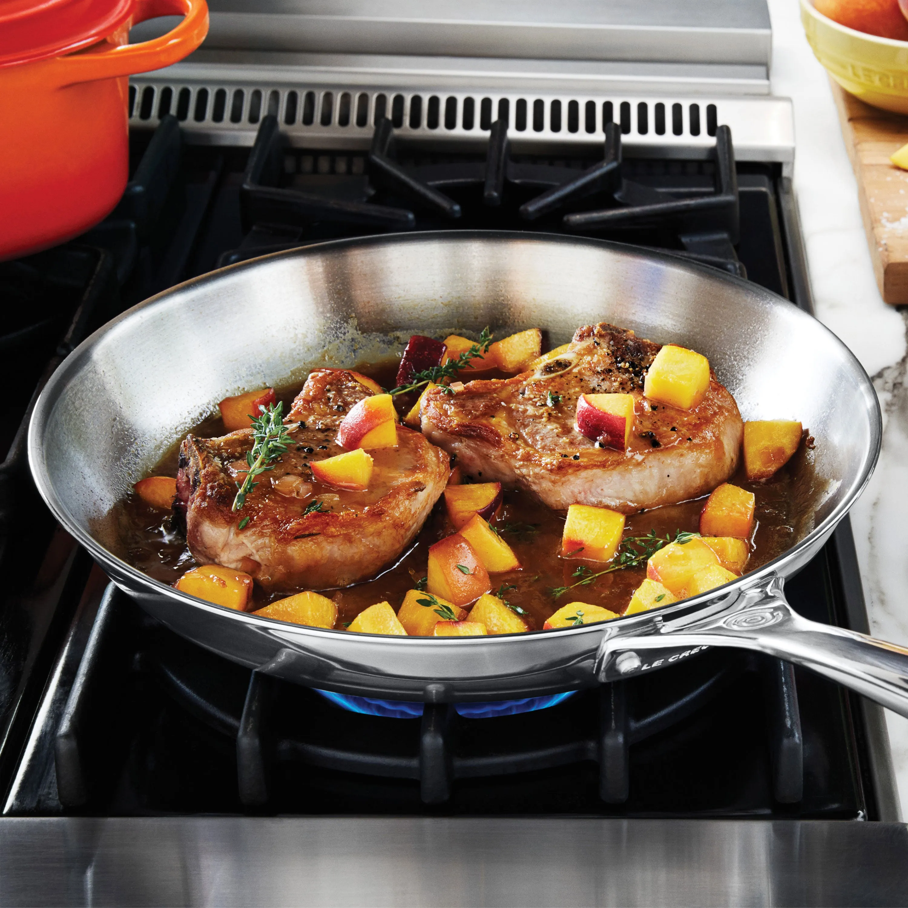 Le Creuset Stainless Steel 8" Skillet
