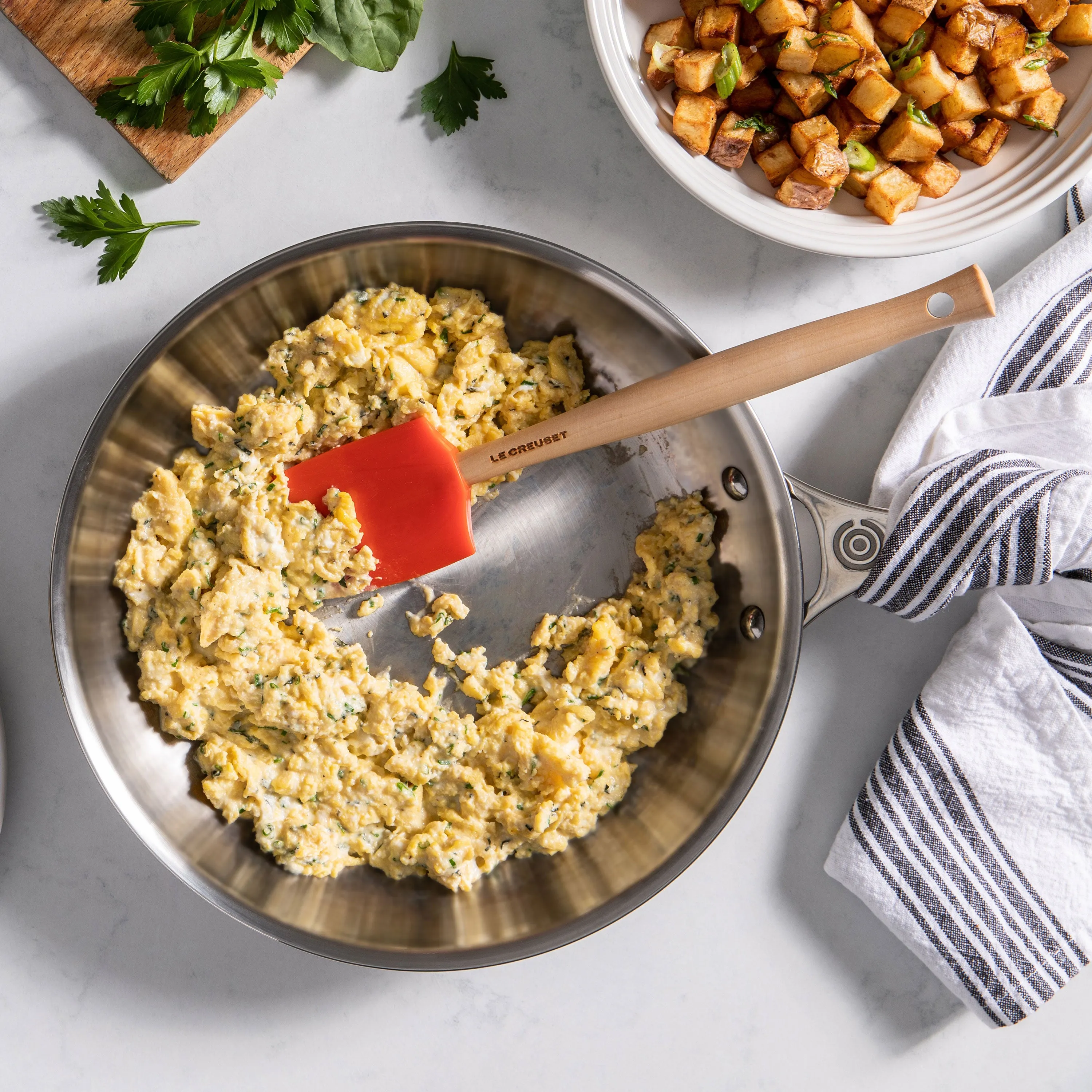 Le Creuset Stainless Steel 8" Skillet