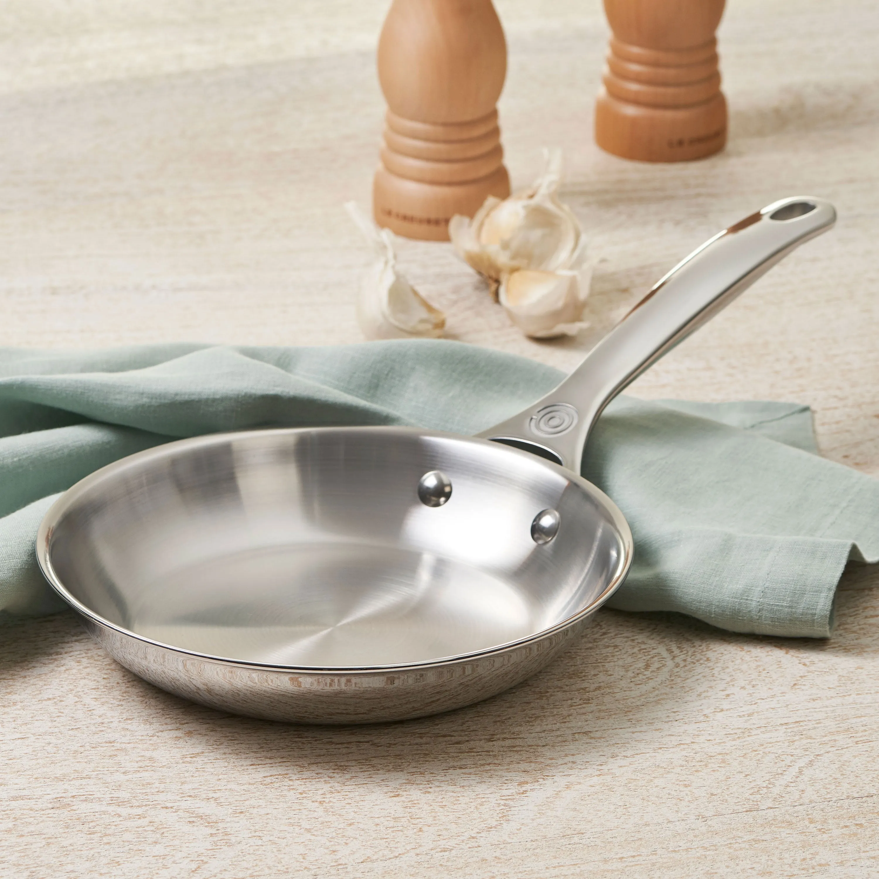 Le Creuset Stainless Steel 8" Skillet