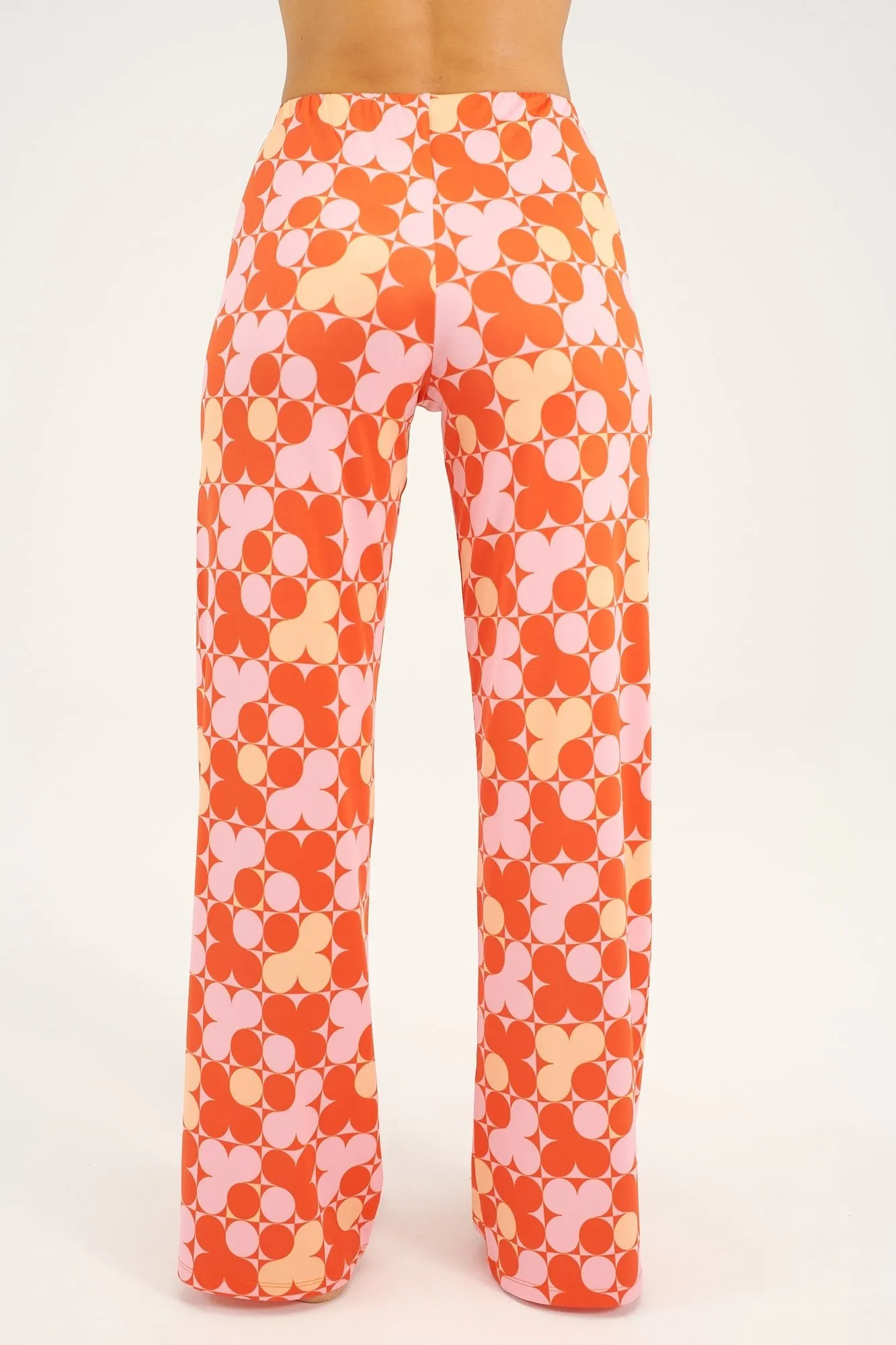 Leslie - 60's Dots Pink Orange