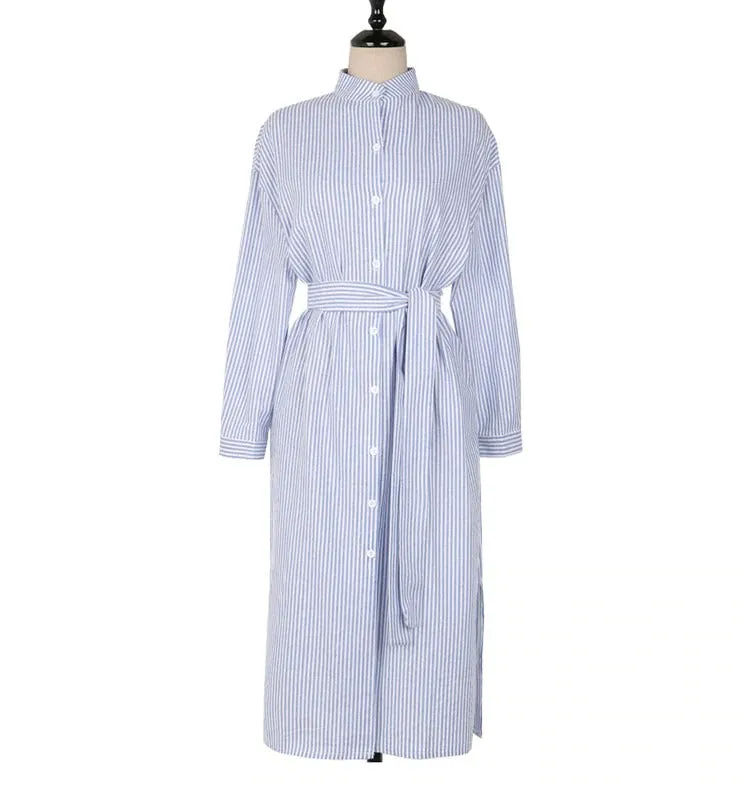 Linen Dress Autumn Summer Style