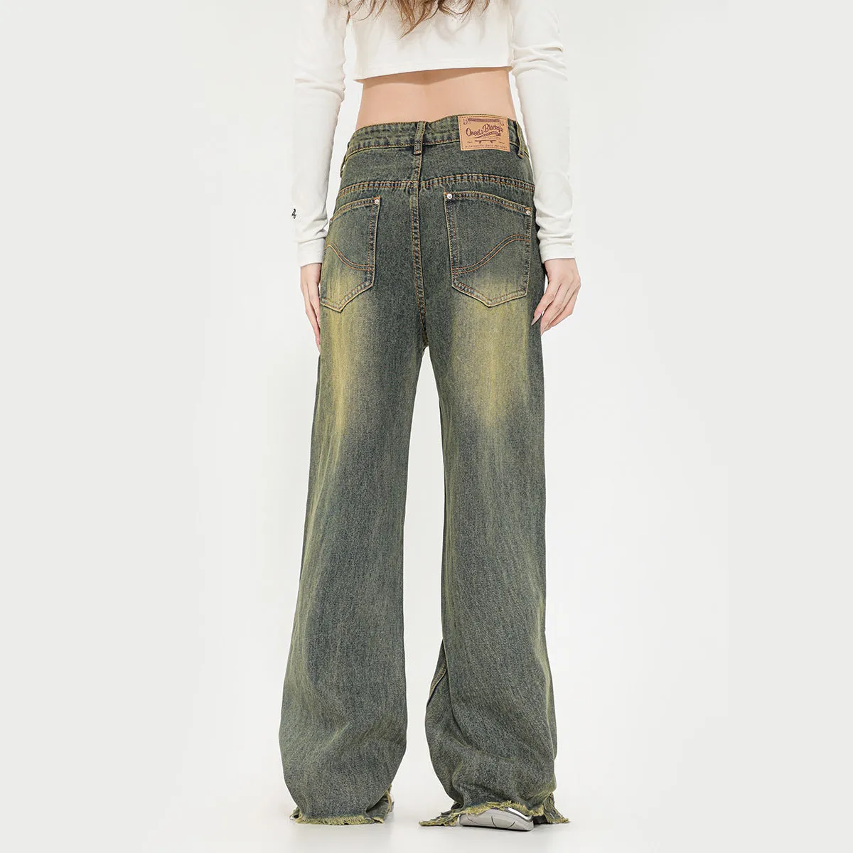 MALYBGG Exploring the Timeless Appeal of Vintage-Inspired Flared Denim 3831LY