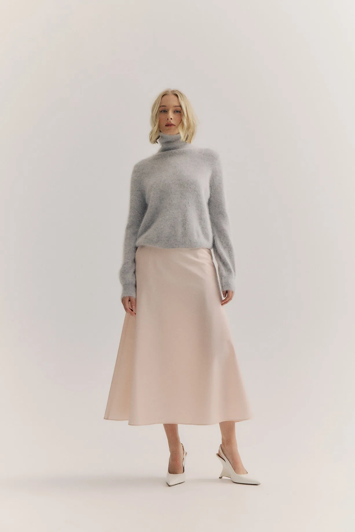Maya Rollneck - Light Grey