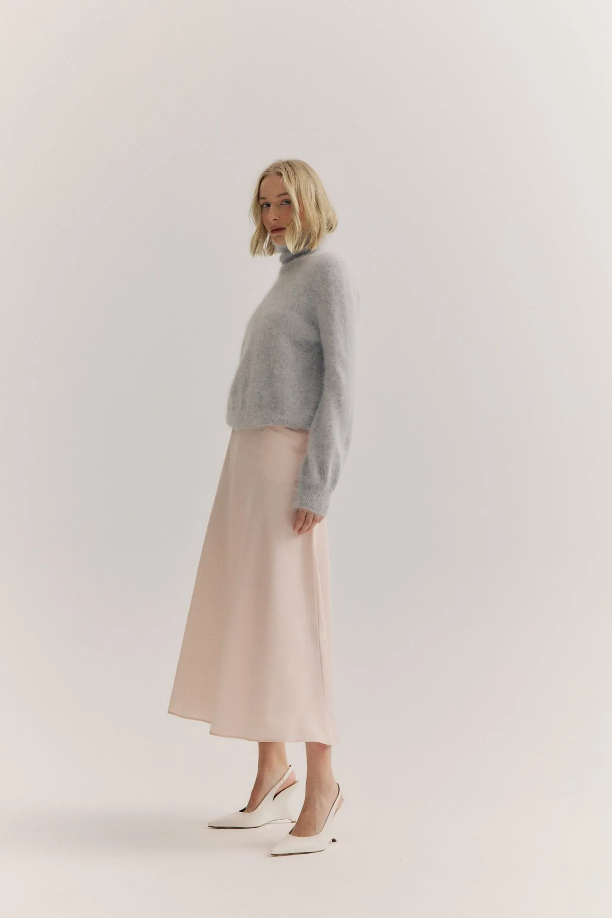 Maya Rollneck - Light Grey
